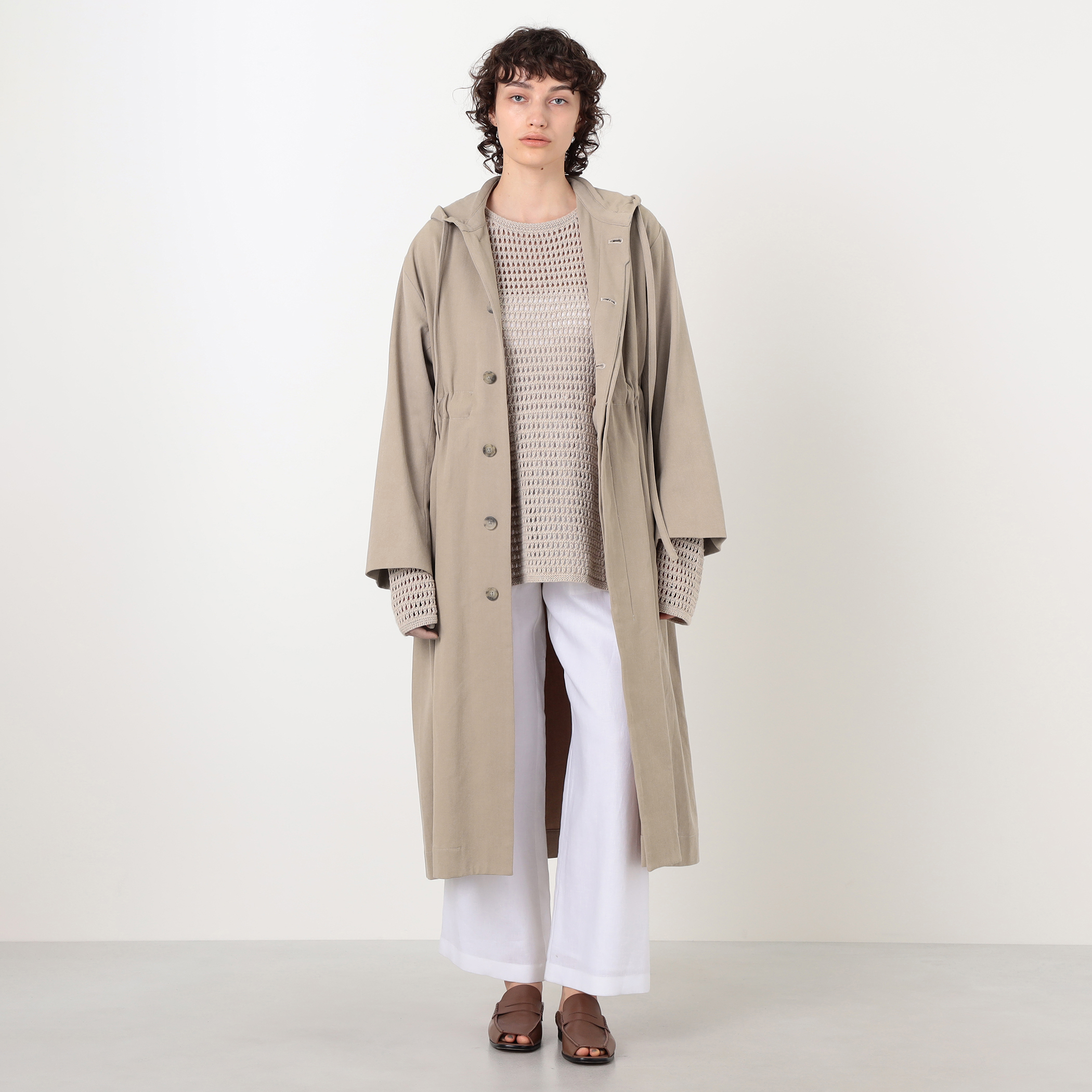 LAUREN MANOOGIAN Hood トレンチコート｜トゥモローランド 公式サイト
