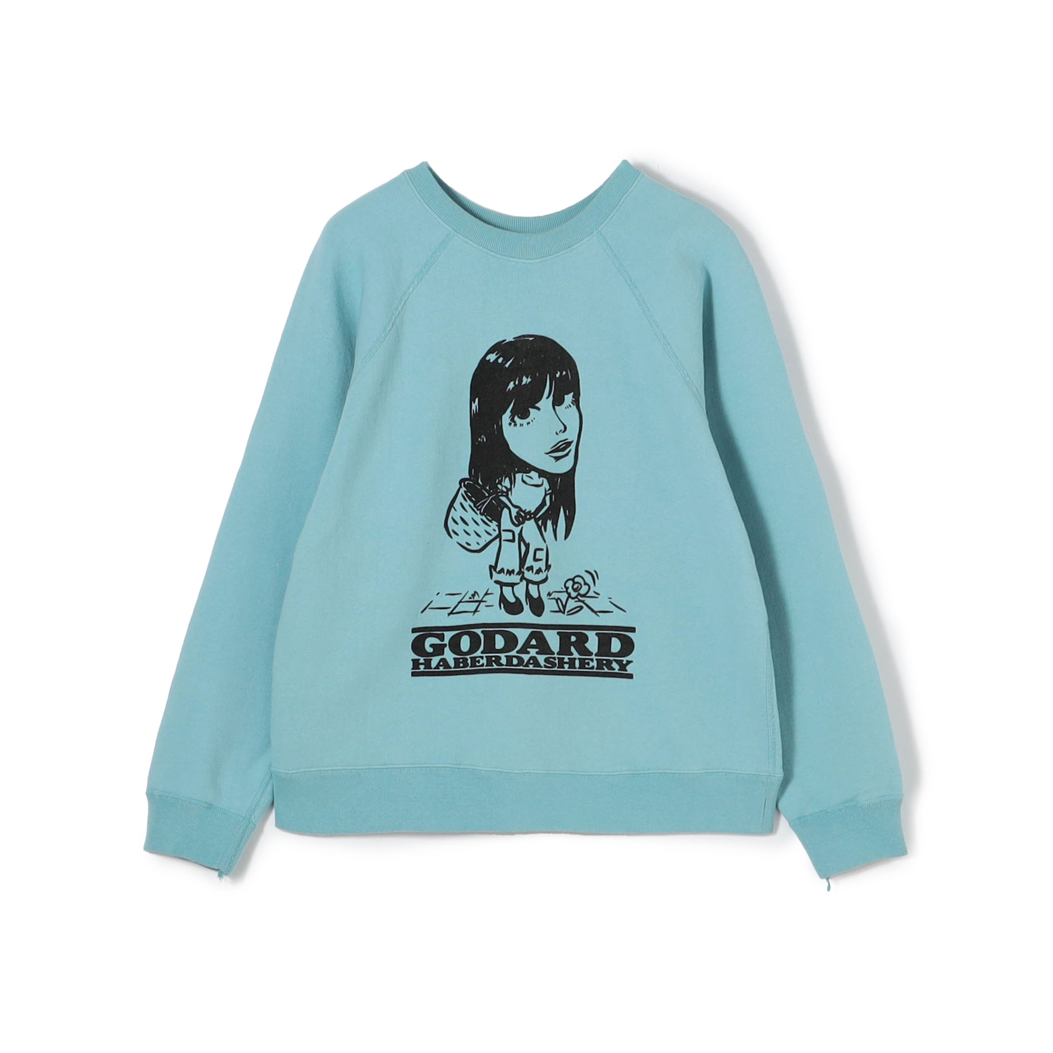 Godard Haberdashly Jane Birkin Print スウェットシャツ