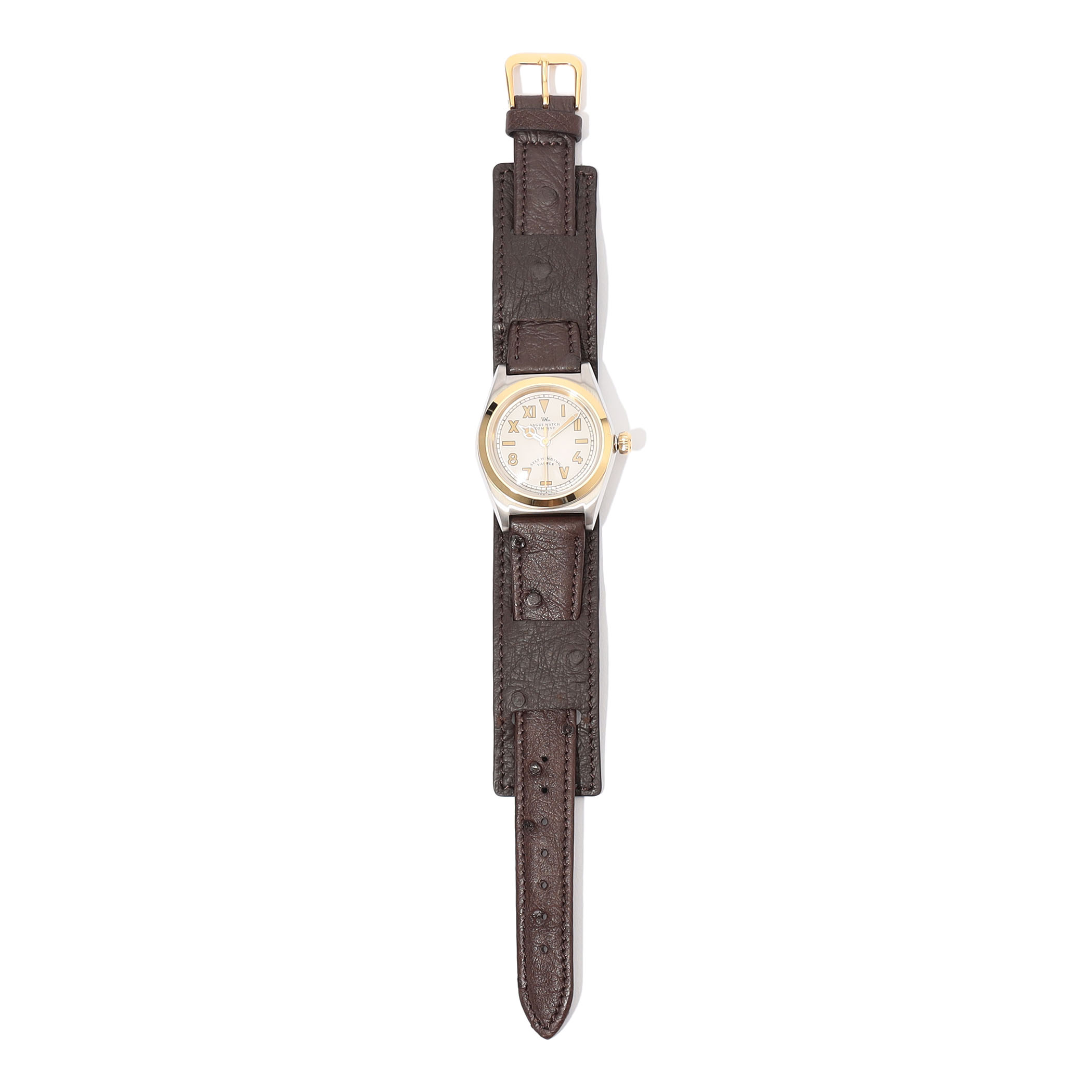 【別注】VAGUE WATCH Vabble Combi オーストリッチベルト オートマチックウォッチ