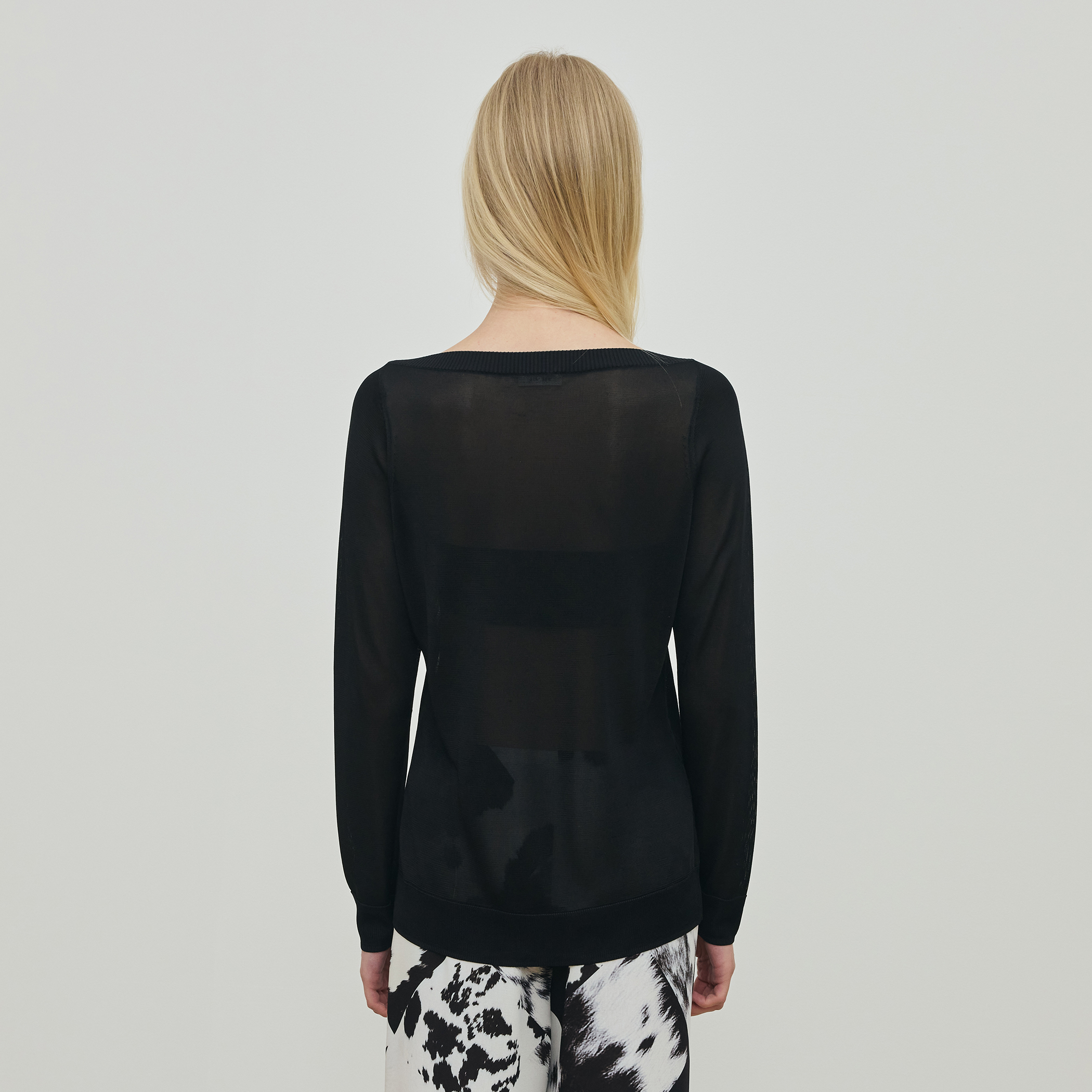 マットレーヨン ボートネックプルオーバー｜トゥモローランド