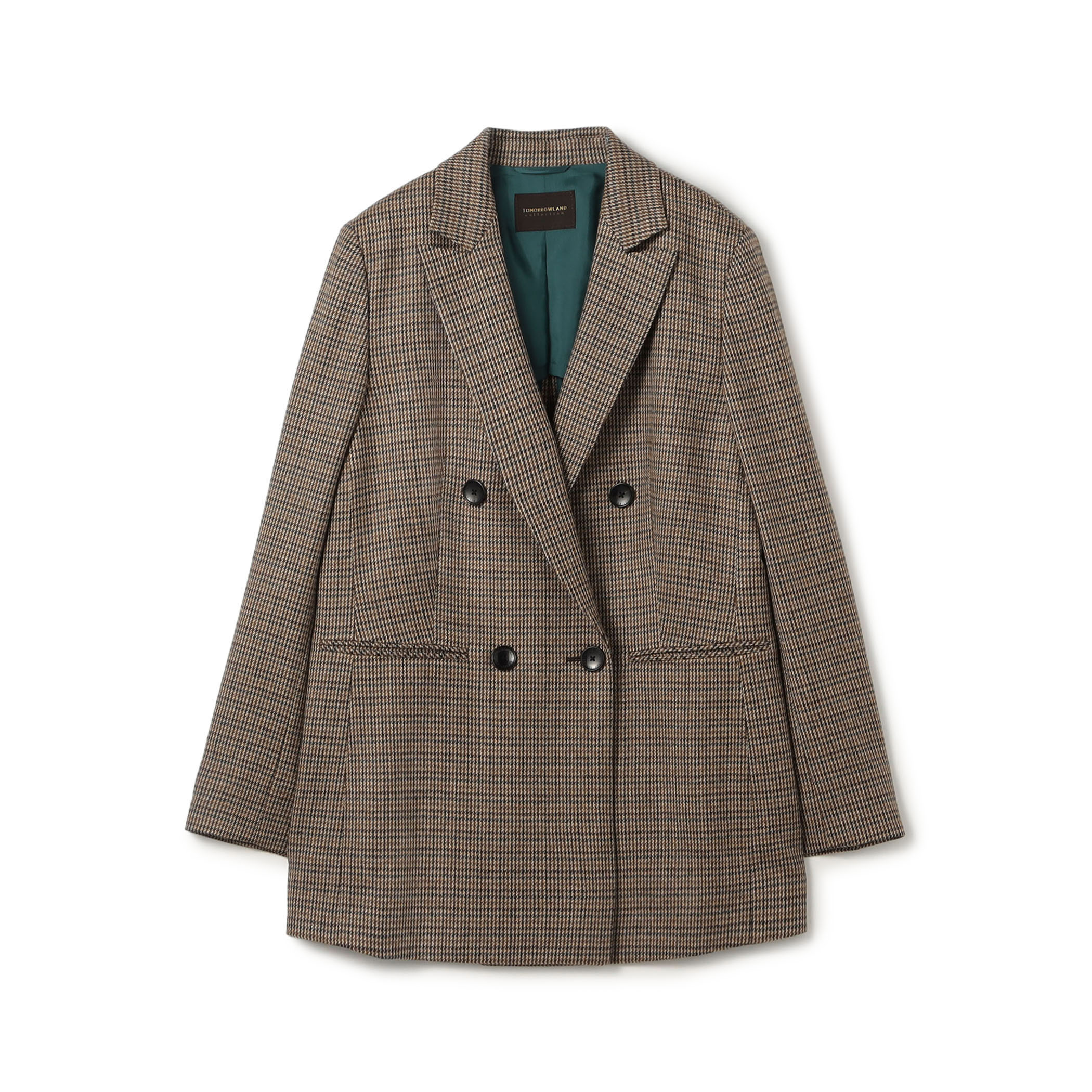 【WEB先行予約】シックツイード ダブルブレストジャケット