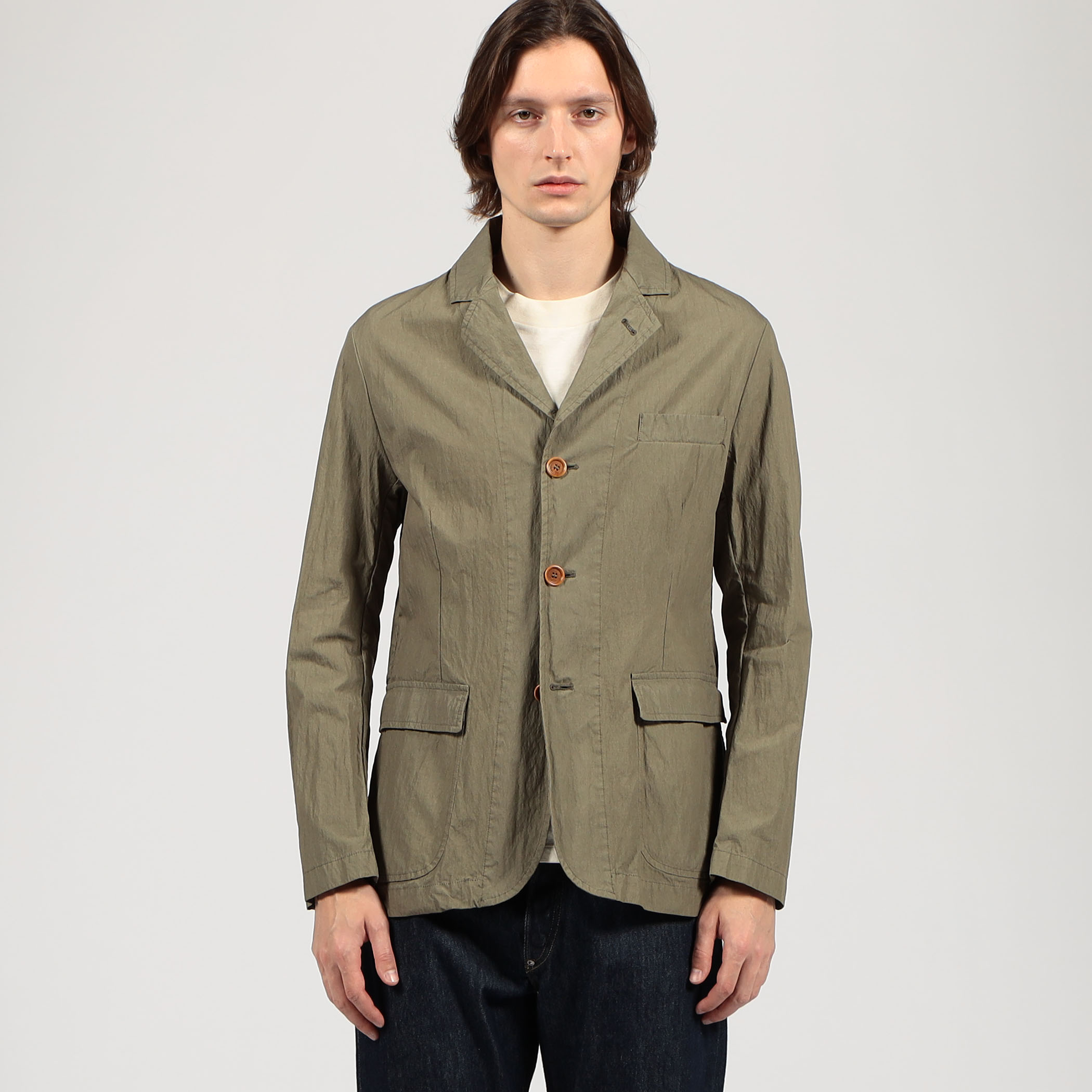 RR ROMANO RIDOLFI OXFORD T コットンナイロン 3Bジャケット