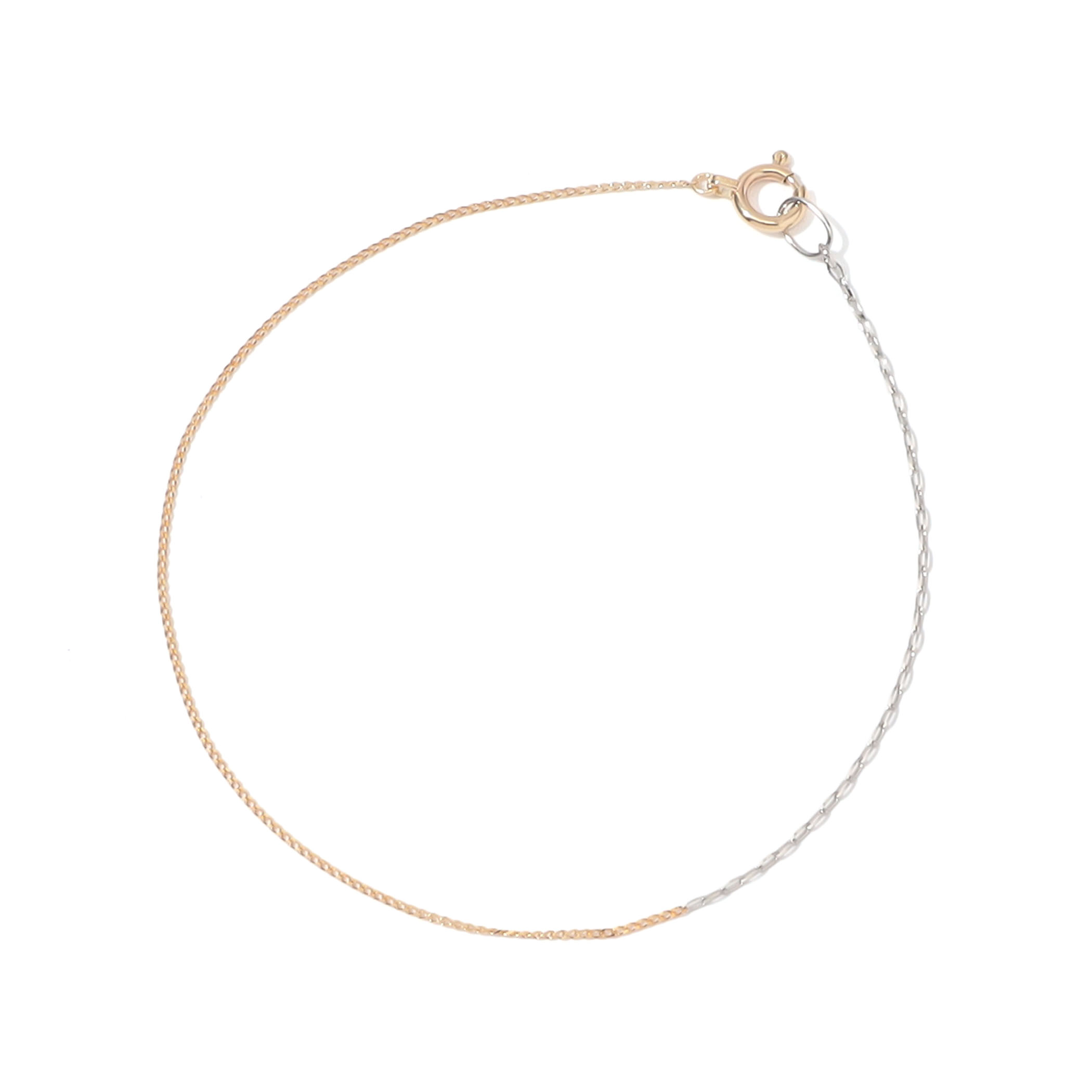 wePERM Asymmetric Chain ブレスレット