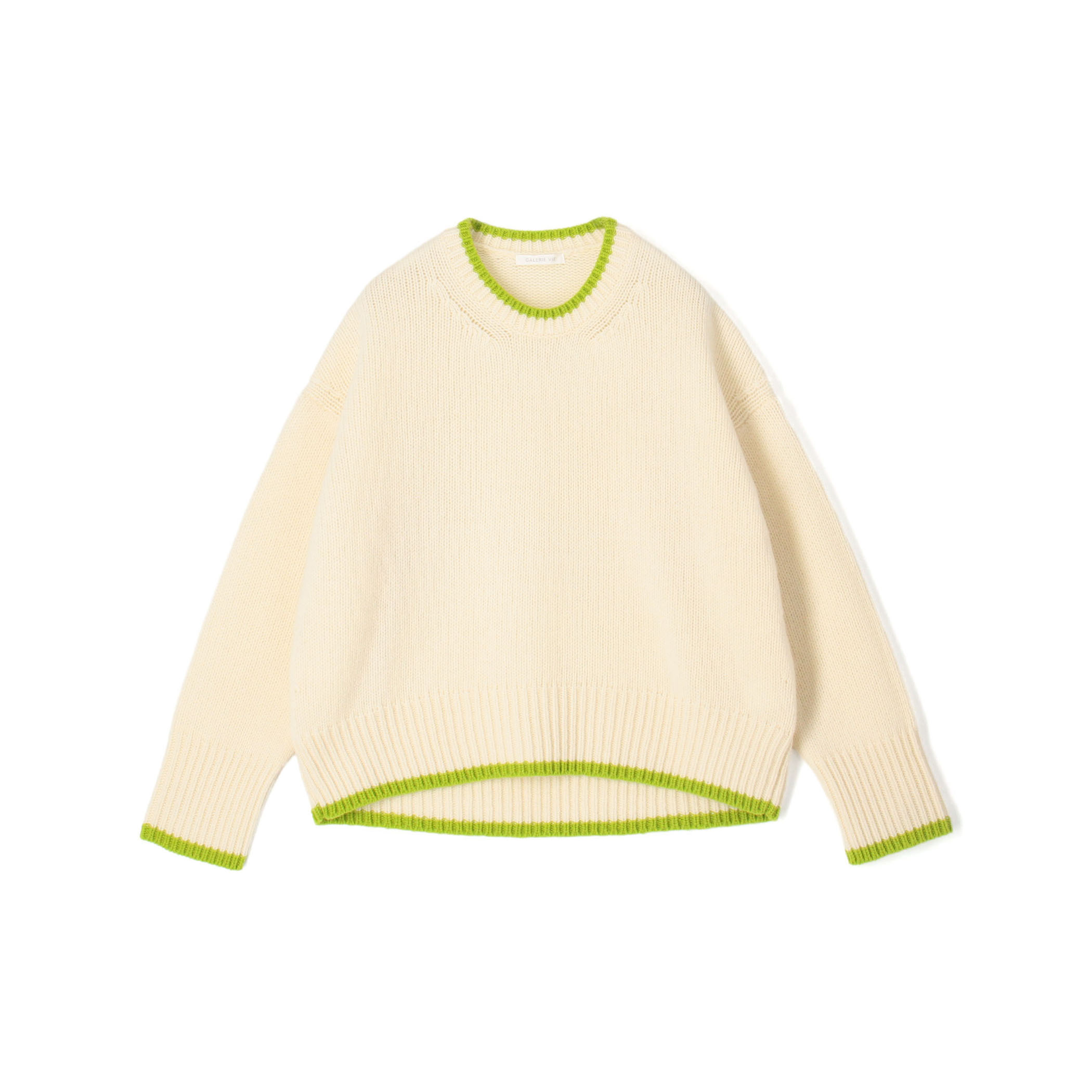 ウールクレリック クルーネックプルオーバー