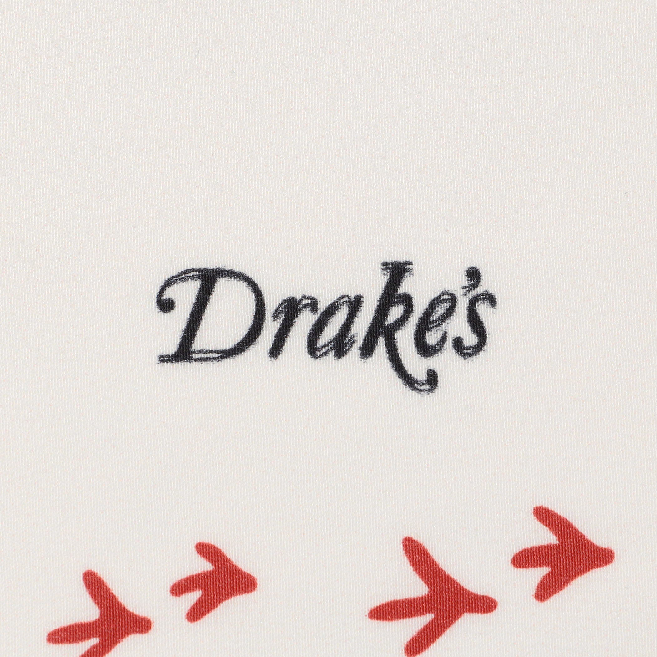 Drake's OYSTER CATCHER PRINT BANDANA シルクプリントスカーフ