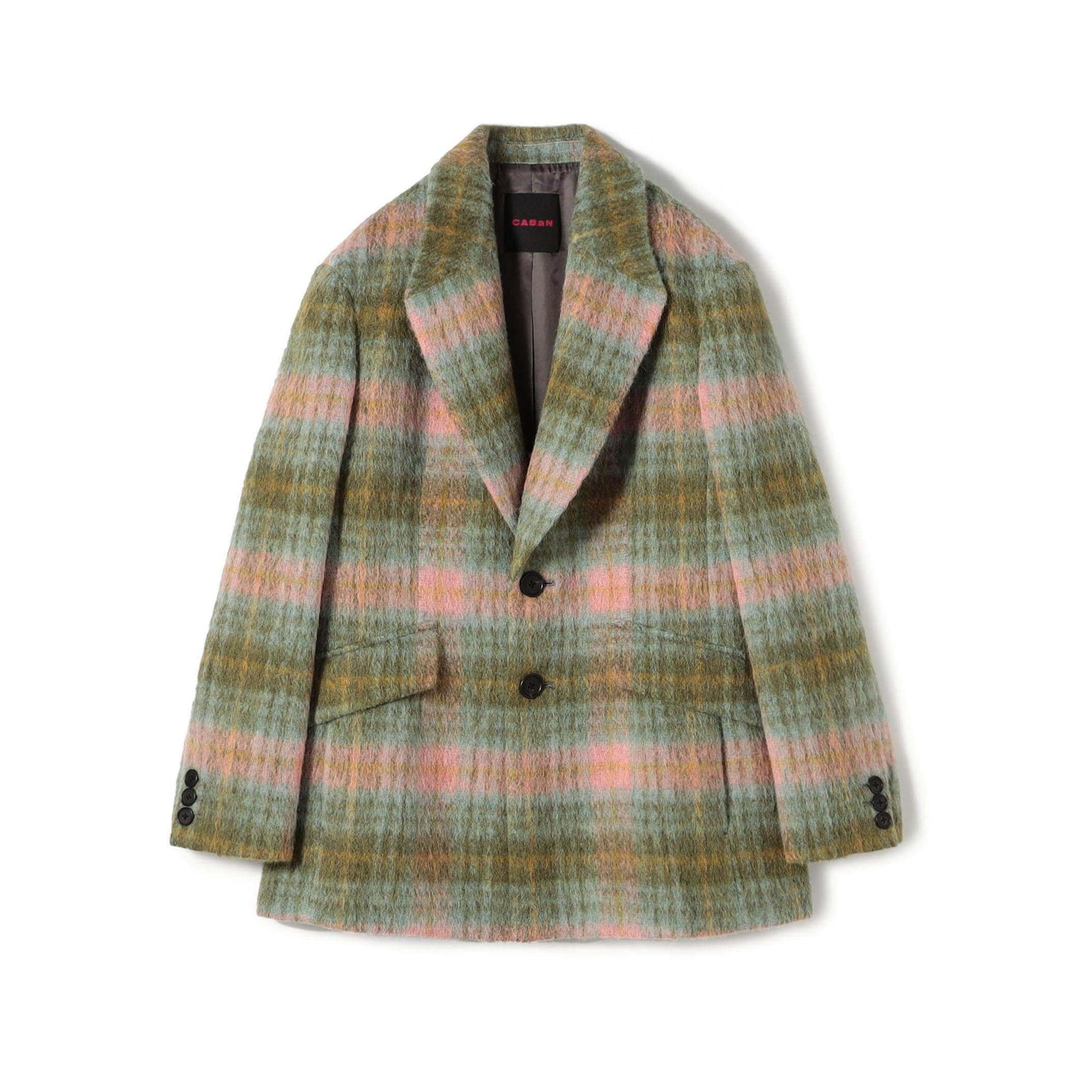 シャギーチェック テーラードジャケット｜トゥモローランド 公式通販