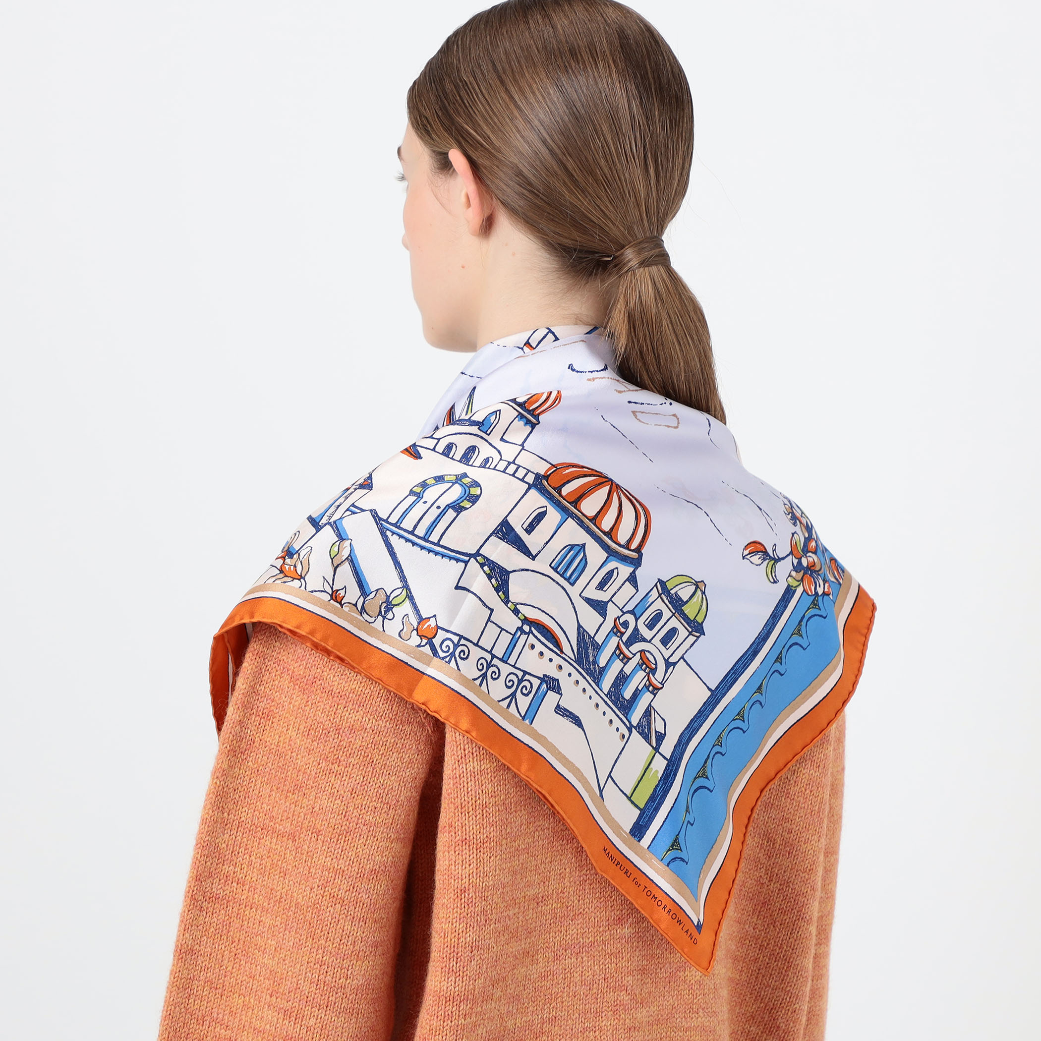 別注】manipuri VIEW シルクスカーフ｜トゥモローランド 公式通販