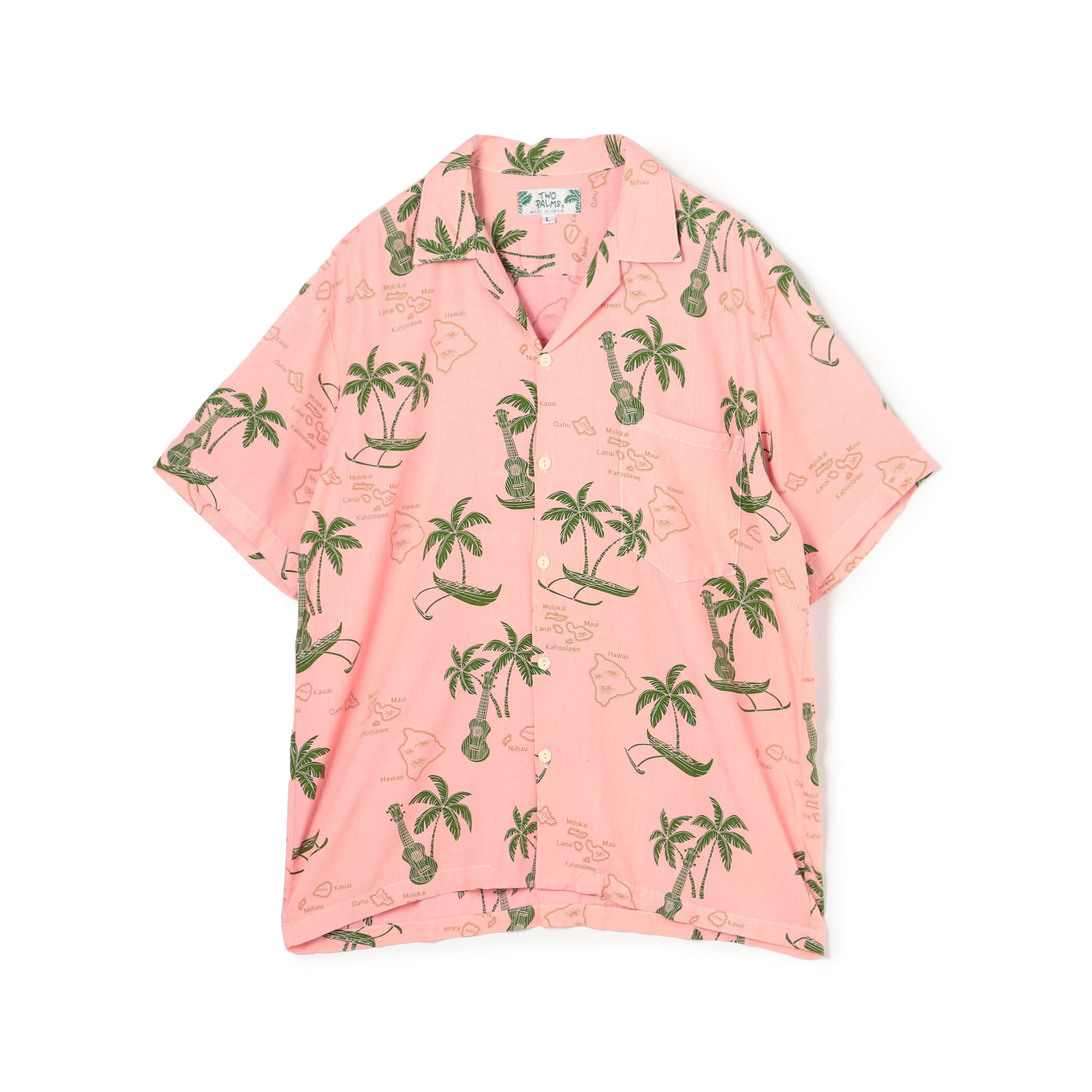 【別注】TWO PALMS レーヨン アロハシャツ