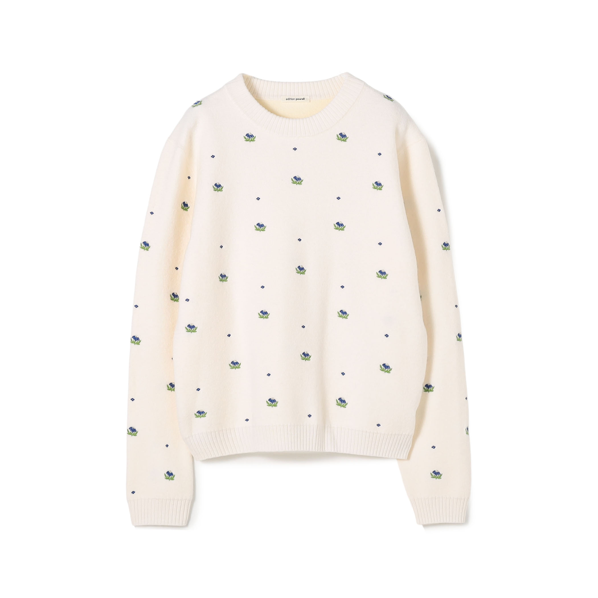 edition pourell フルールニット プルオーバー