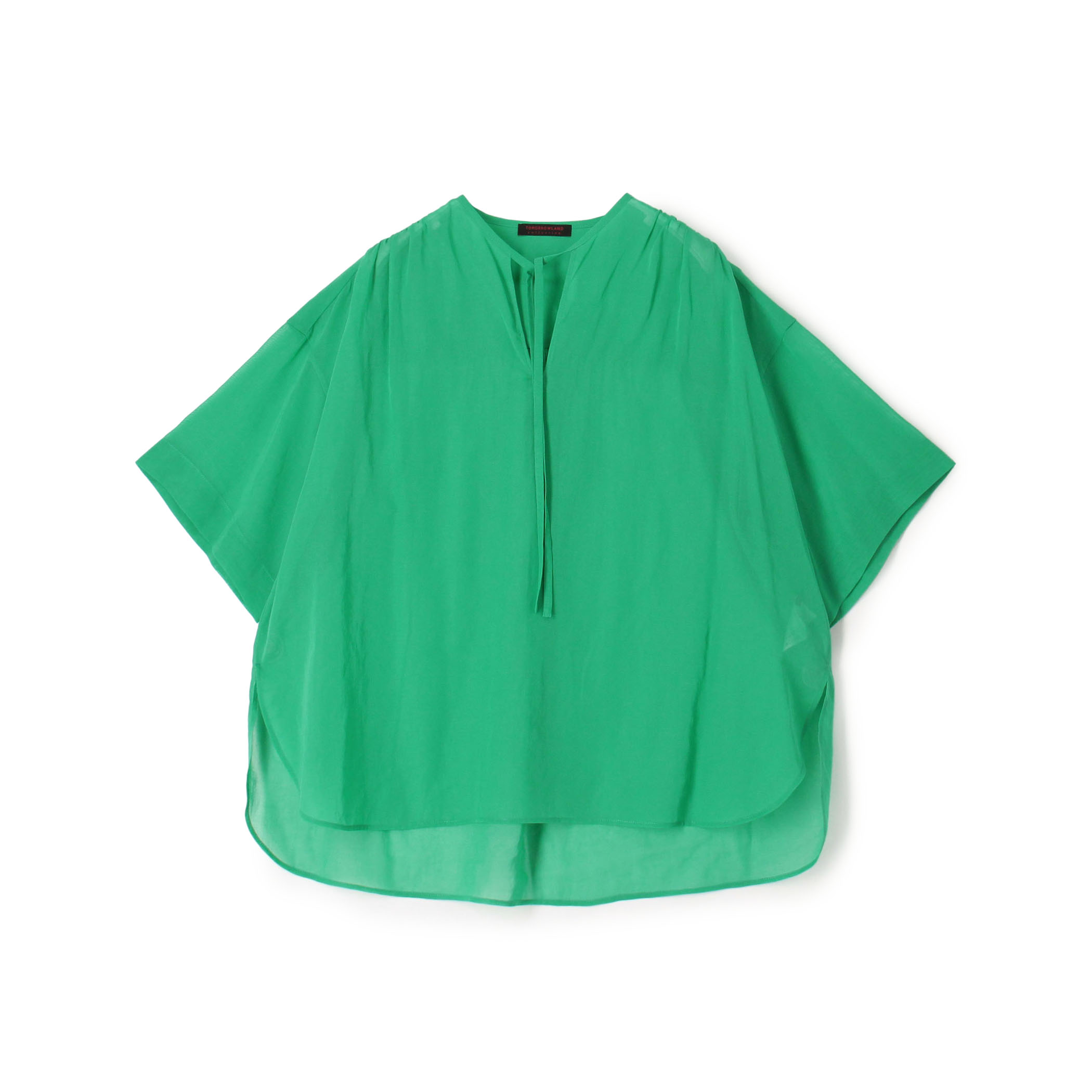 【WEB先行予約】ルコットンオーガンジー エアリープルオーバー