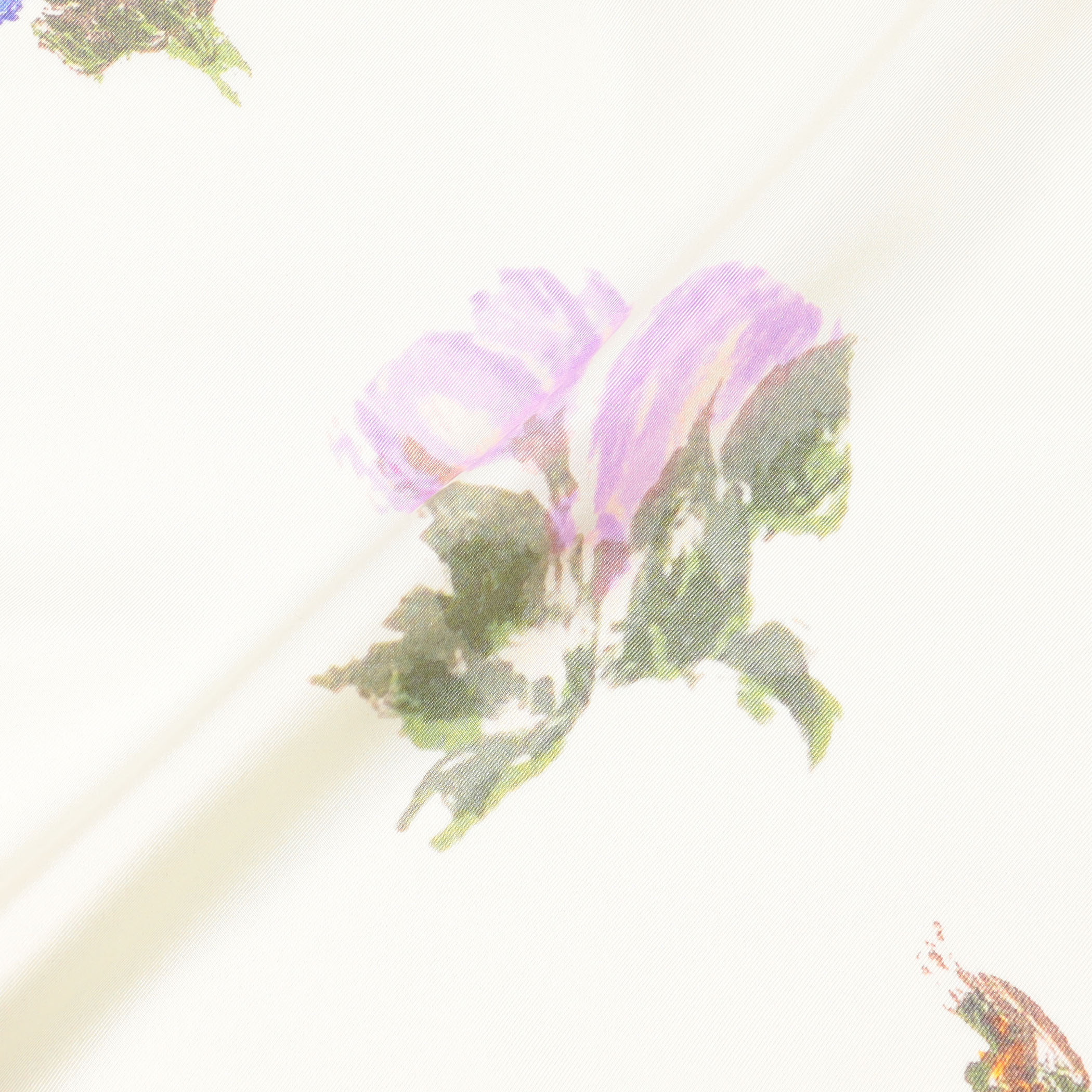 Atelier TOMORROWLAND PAINT FLOWER シルクスカーフ｜トゥモローランド