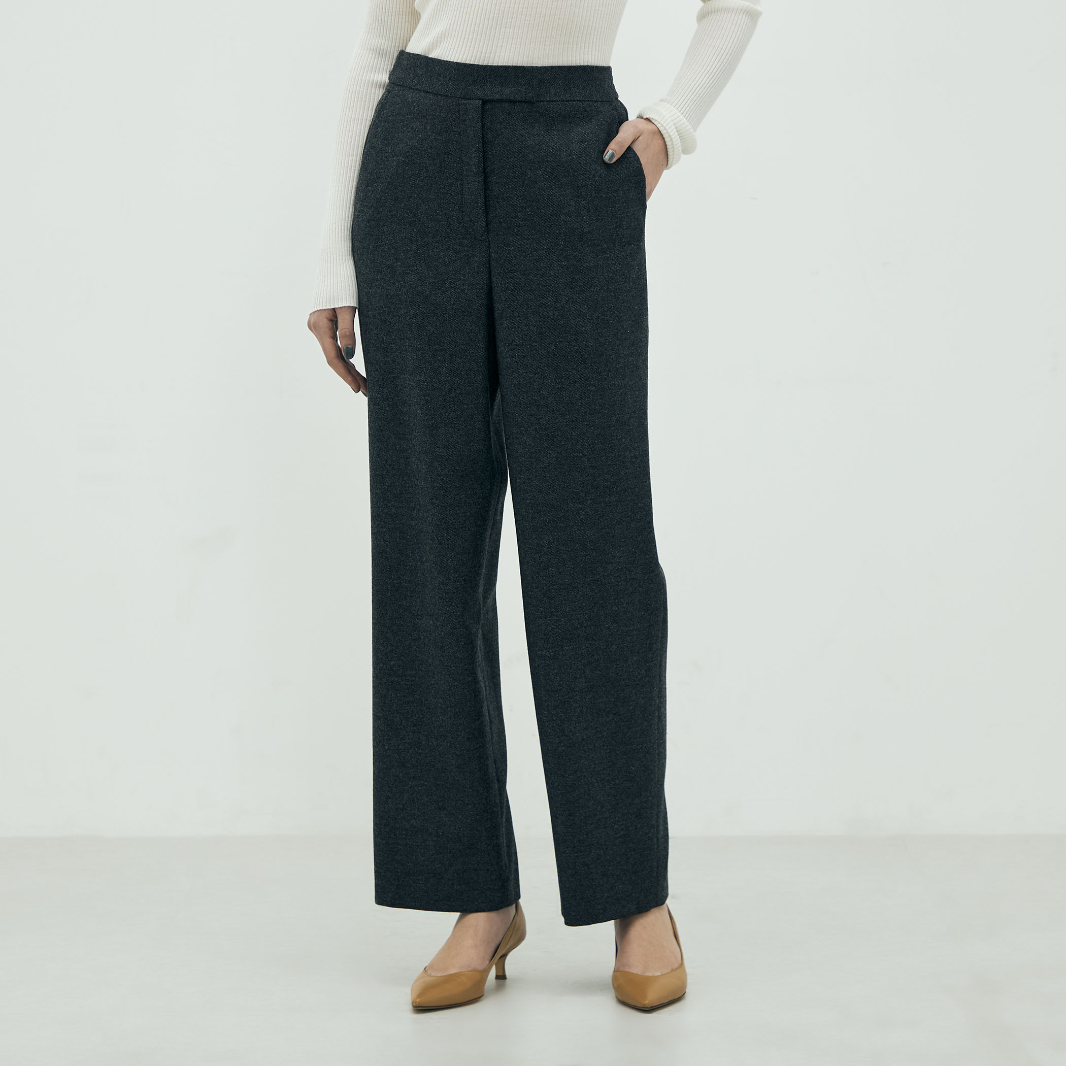 シックツイード ストレートパンツ｜トゥモローランド 公式通販