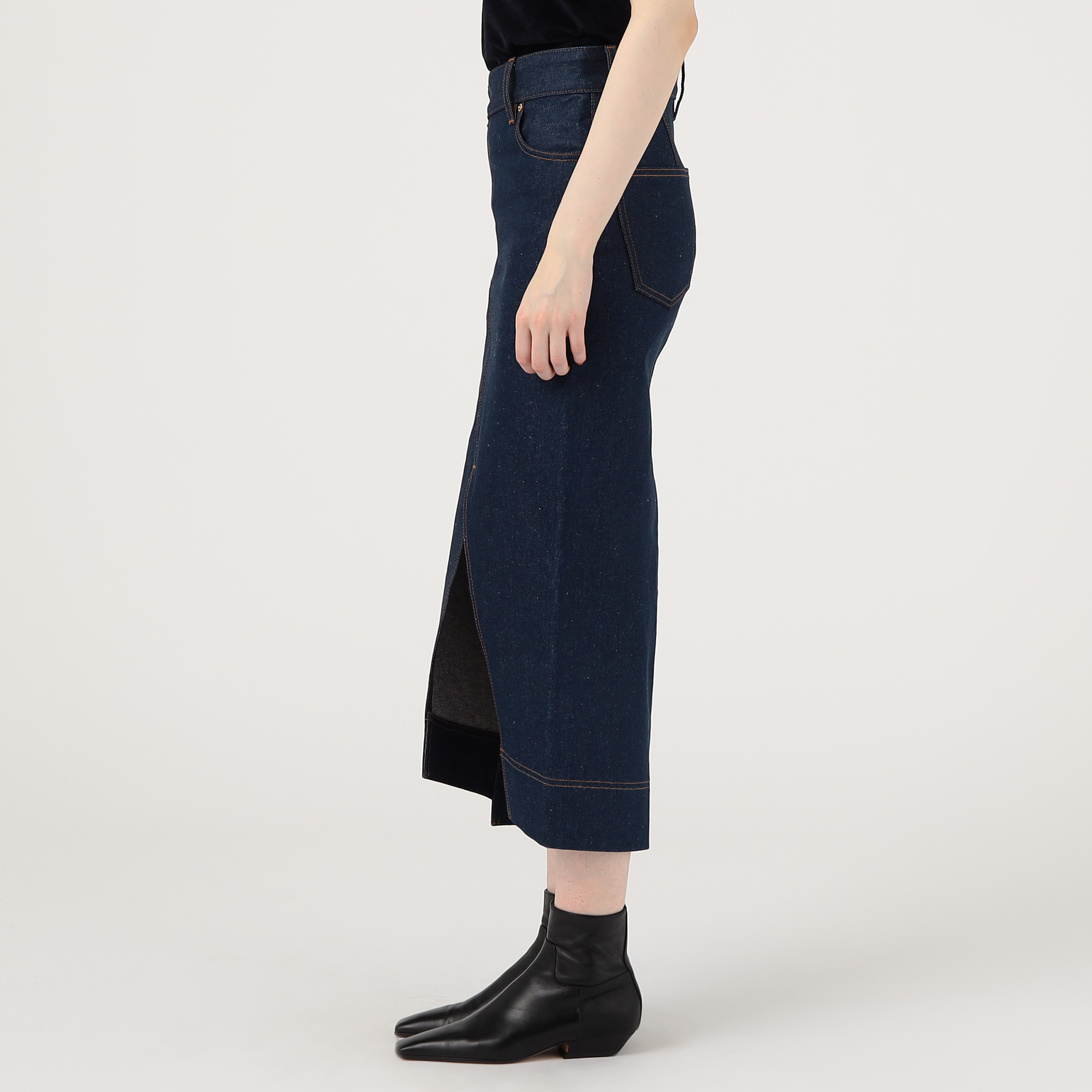JACQUEMUS LA JUPE DE-NIMES コットンデニムスカート