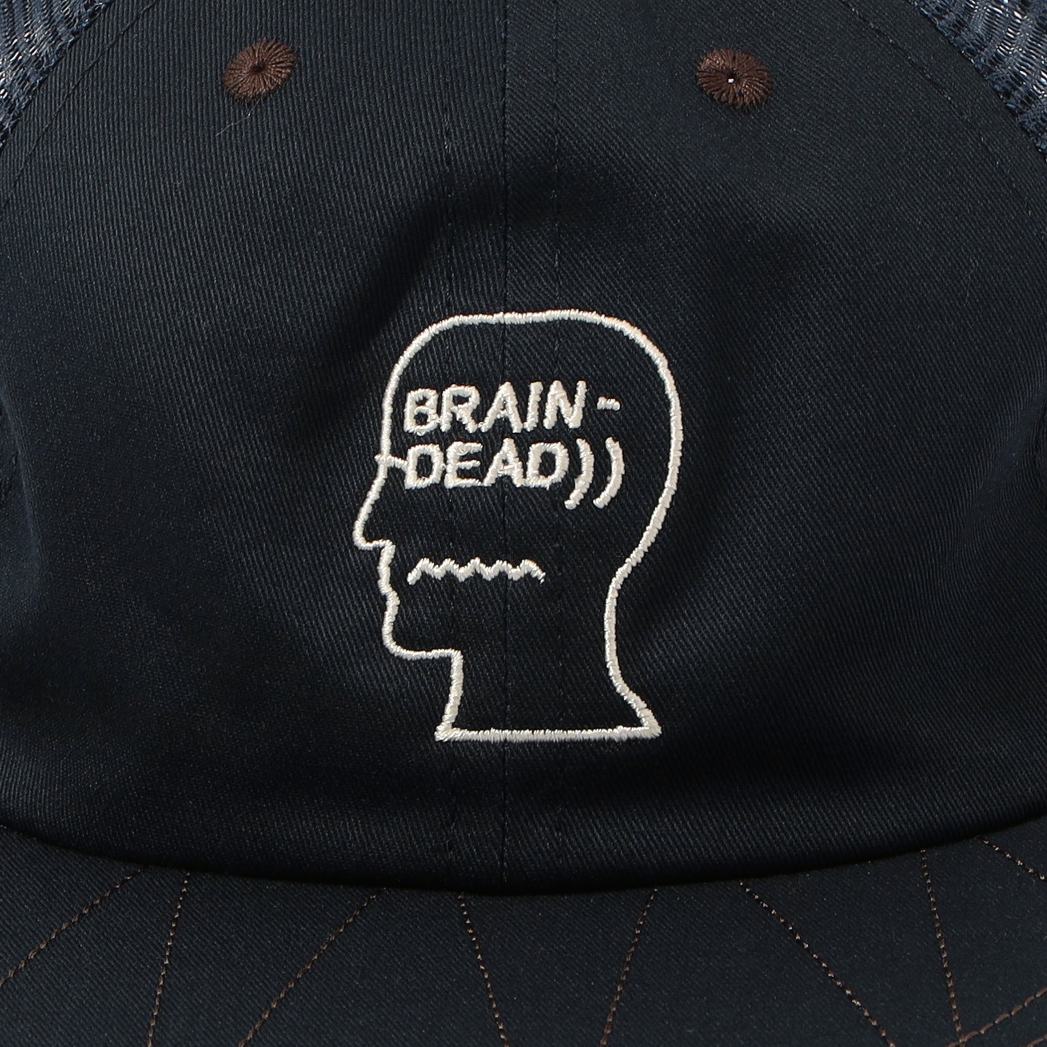 BRAIN DEAD LOGOHEAD LONGBRIM HAT｜トゥモローランド 公式サイト