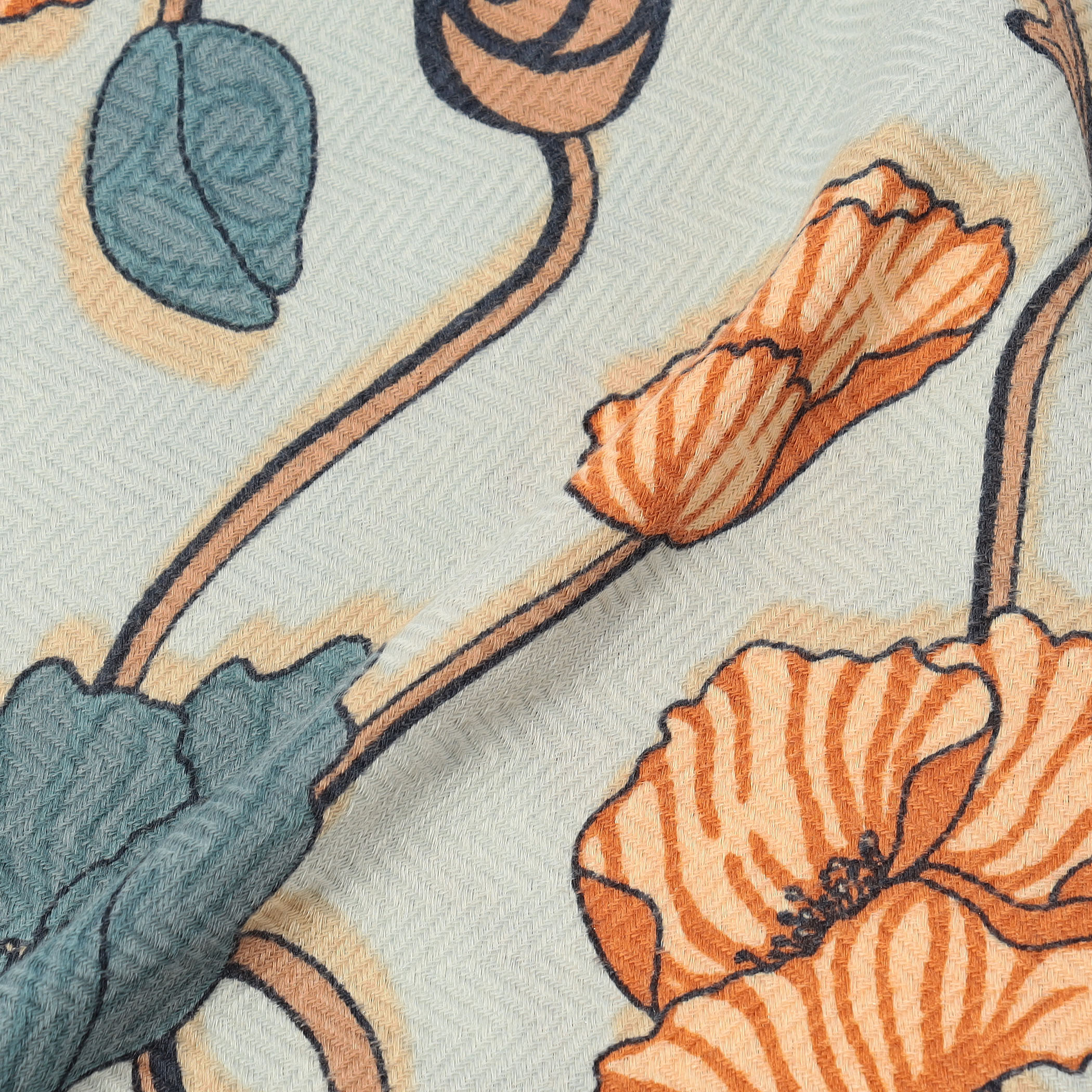 【美品】manipuri FLOWER スカーフ トゥモローランド　別注品 別注】manipuri FLOWER スカーフ｜トゥモローランド 公式通販