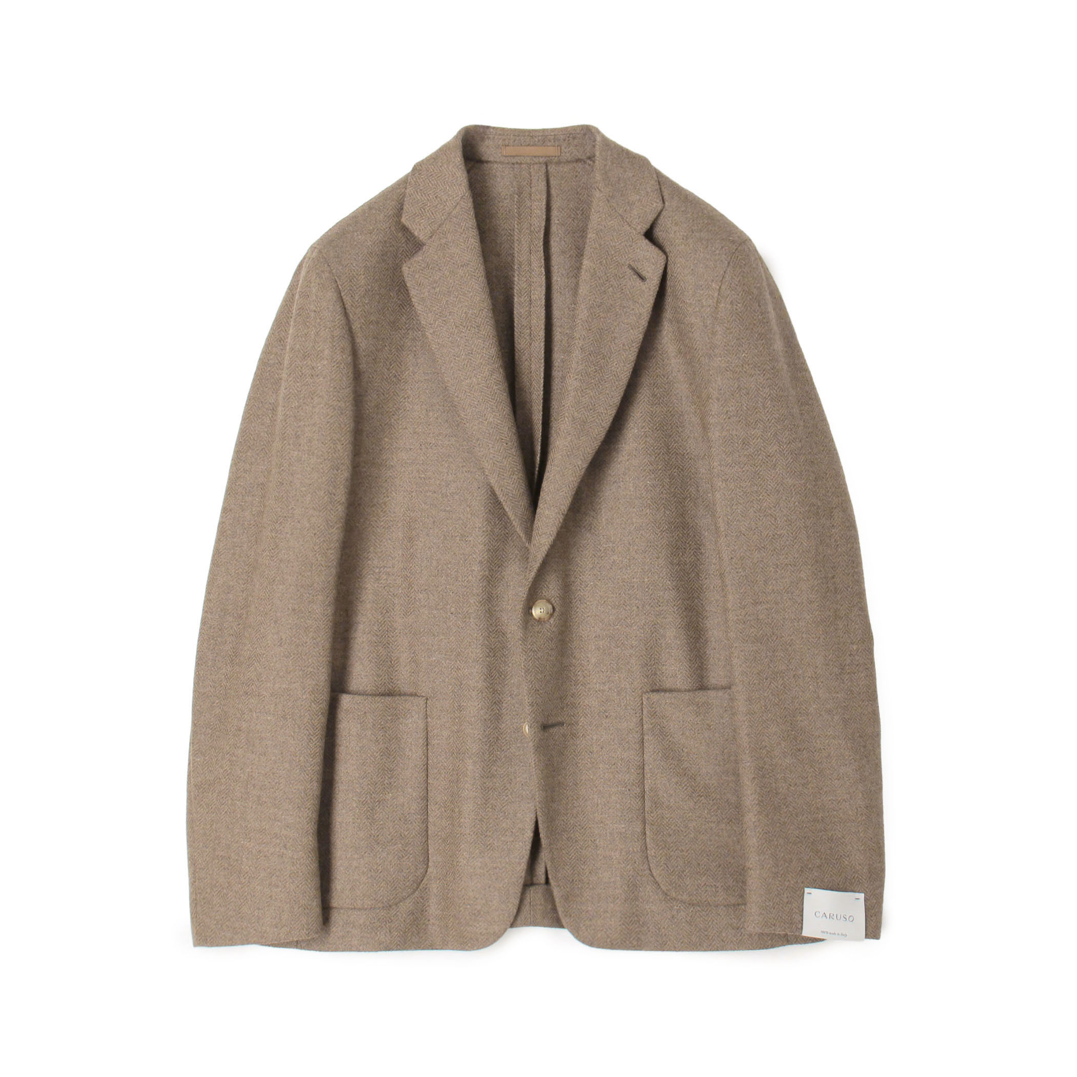 CARUSO ZERO JACKET シングルブレステッド2Bジャケット