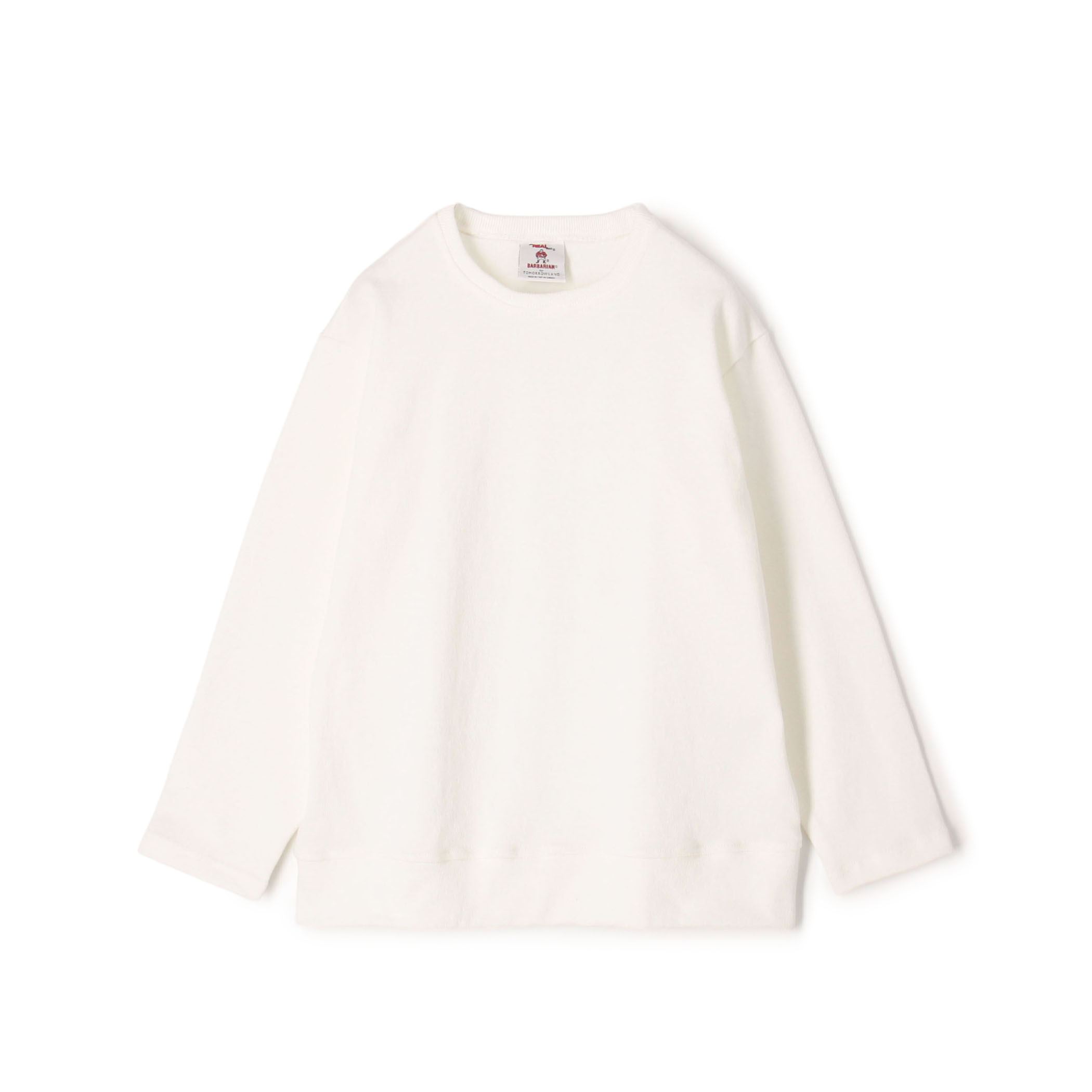 【別注】BARBARIAN コットン ロングスリーブクルーネックカットソー