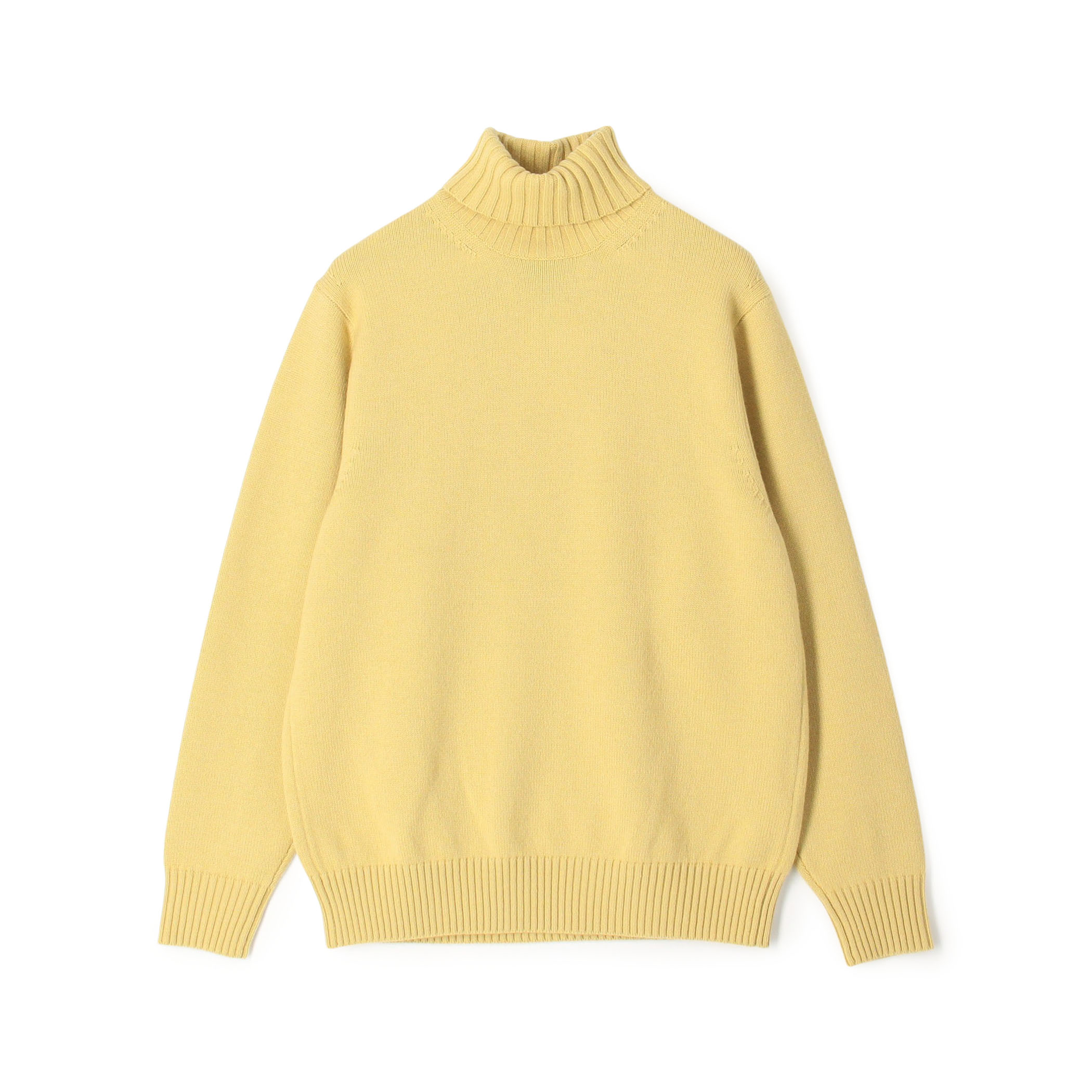 TOMORROWLAND tricot スーパーファインラムウール タートルネックニット