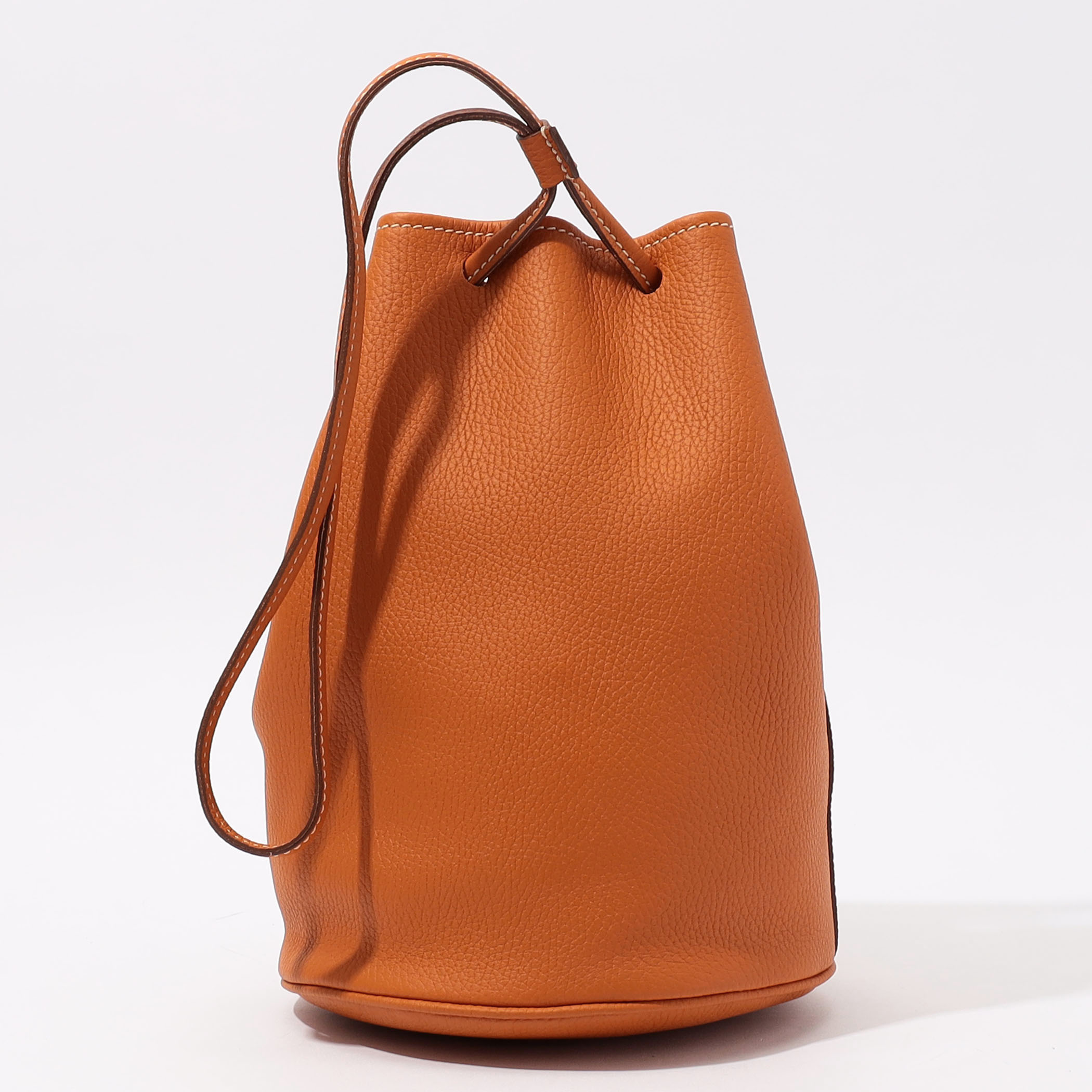 COGNAC Napoléon Roland de Meriac巾着袋付き Amazon.co.jp: [LAST Drip Designs] 本革 巾着バッグ Mサイズ