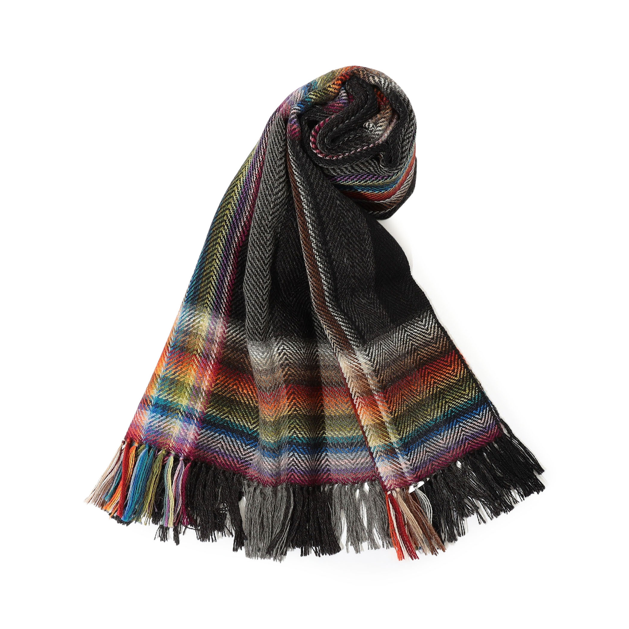 THE INOUE BROTHERS Multi Coloured Scarf