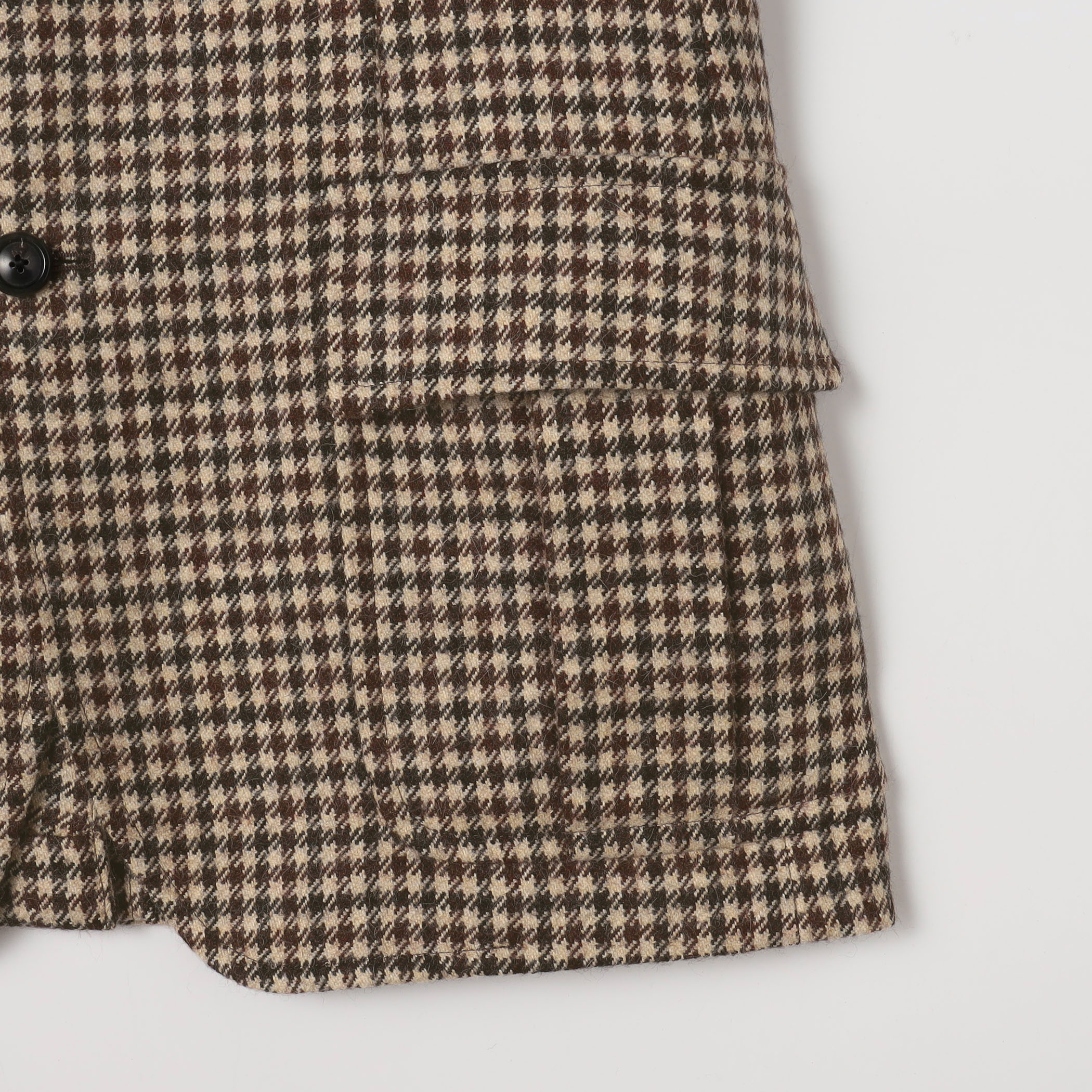 ベビーアルパカツイード ハンティングジャケット DORMEUIL