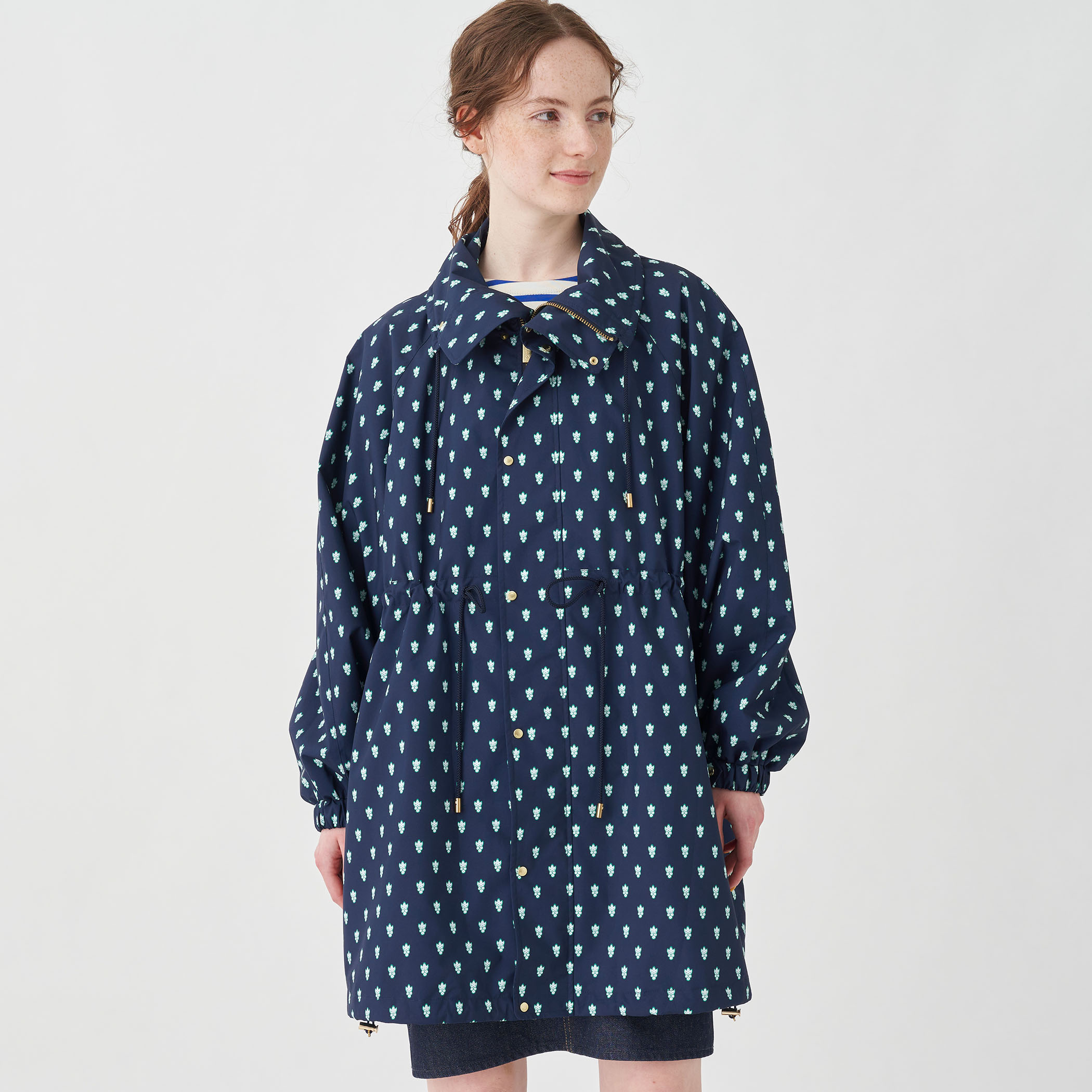 ポリエステルプリント モッズコート｜トゥモローランド 公式通販