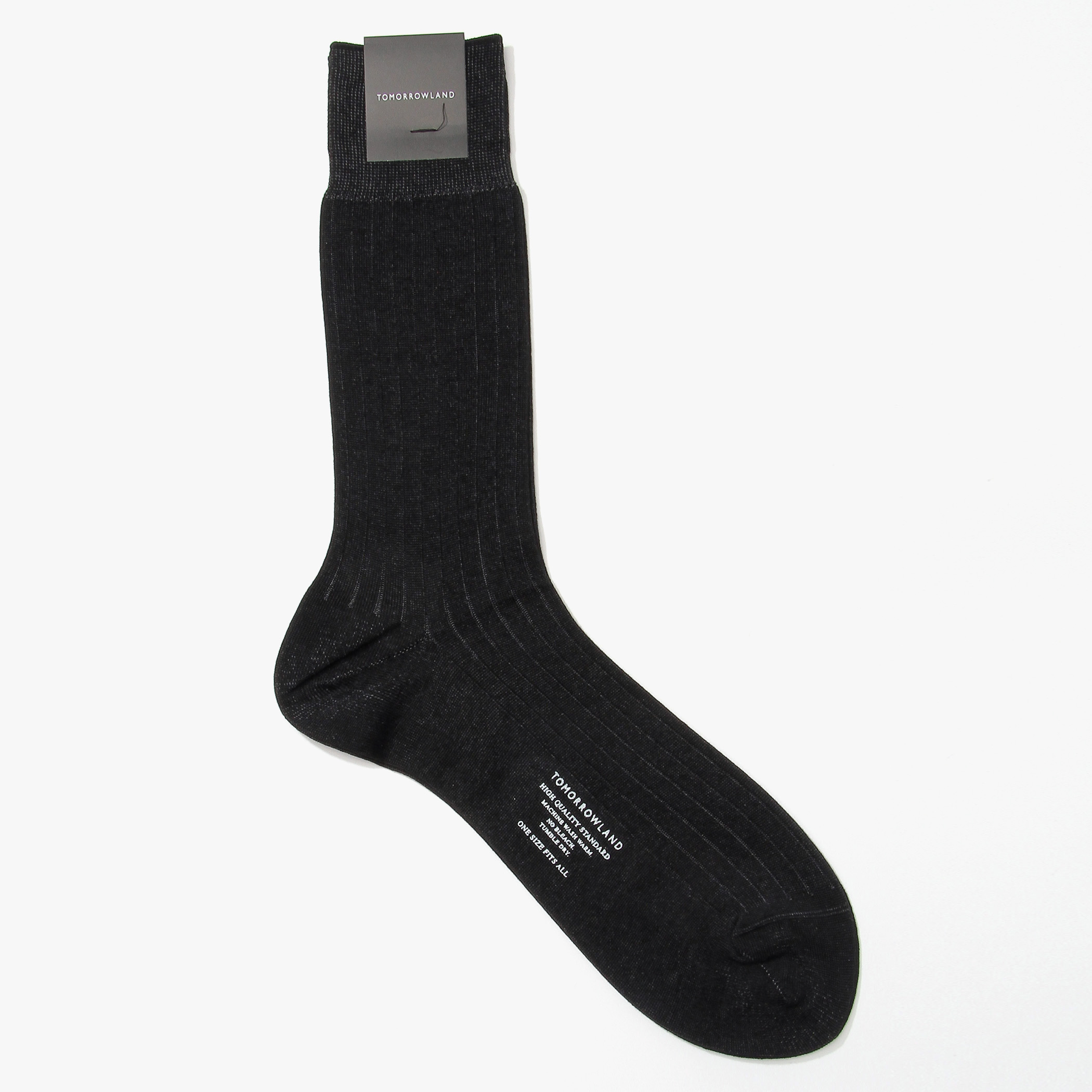 TOMORROWLAND コットンナイロン リブソックス