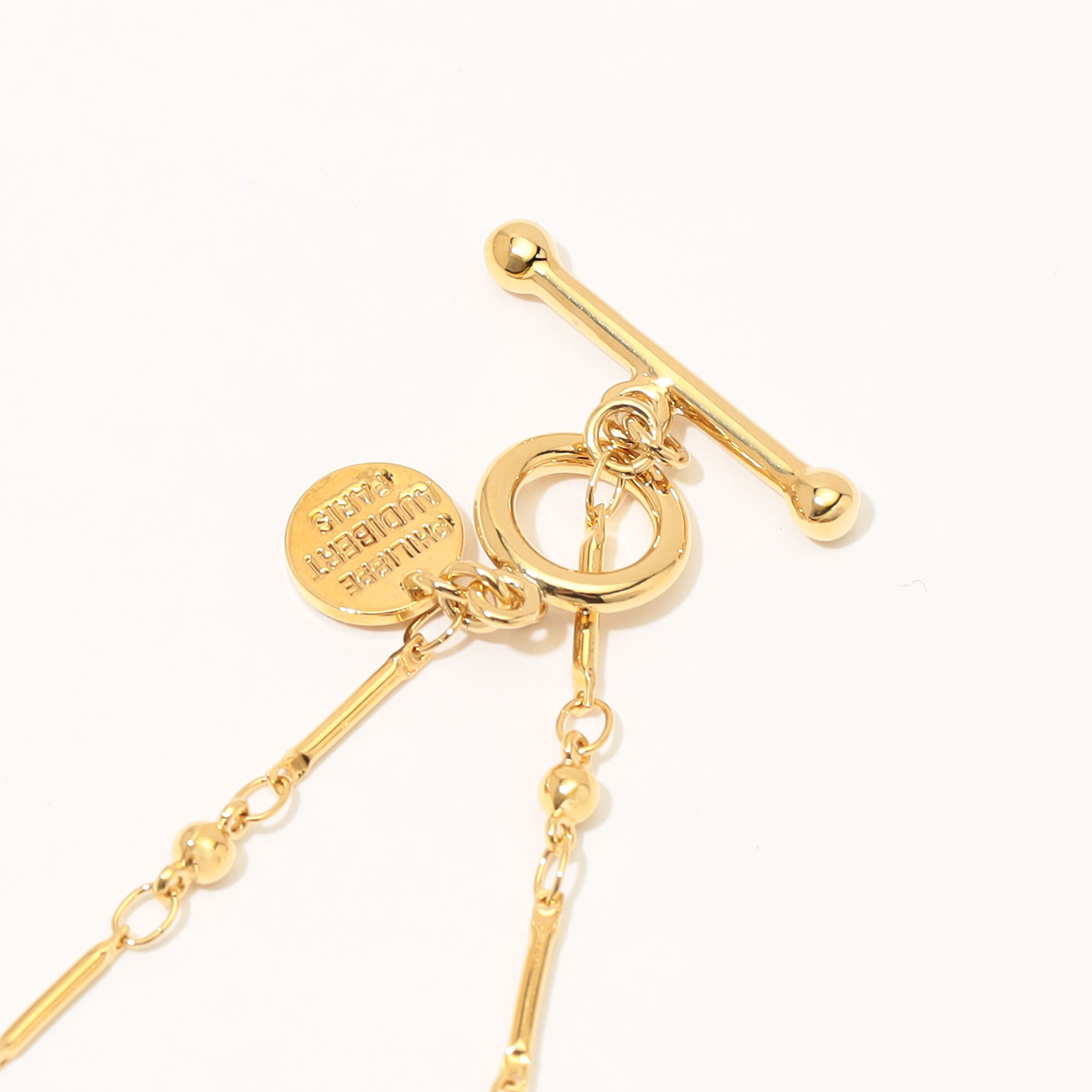 PHILIPPE AUDIBERT Garnet チェーンネックレス