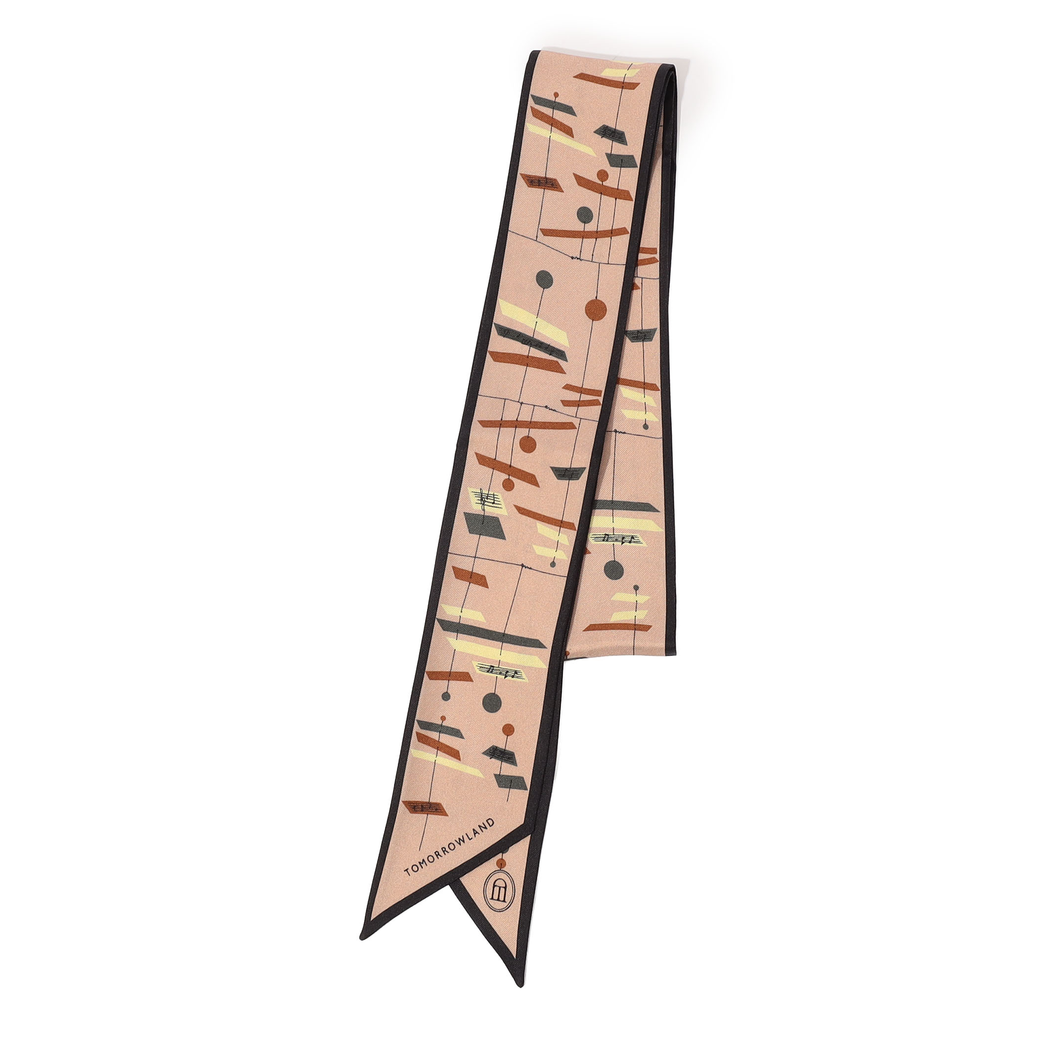 Atelier TOMORROWLAND MUSIC BARシルク ボウタイスカーフ