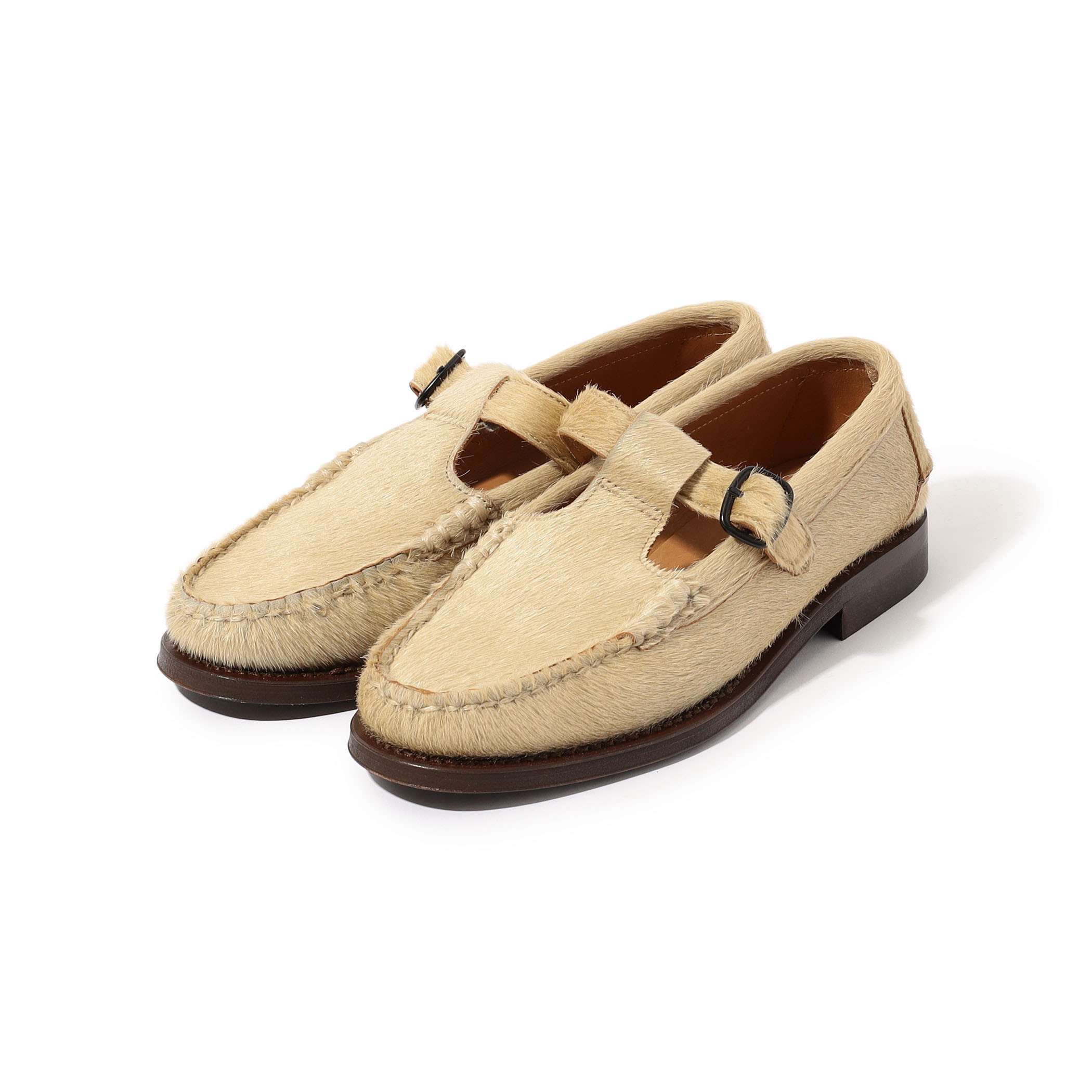 HEREU ALBER CALF HAIR ローファー