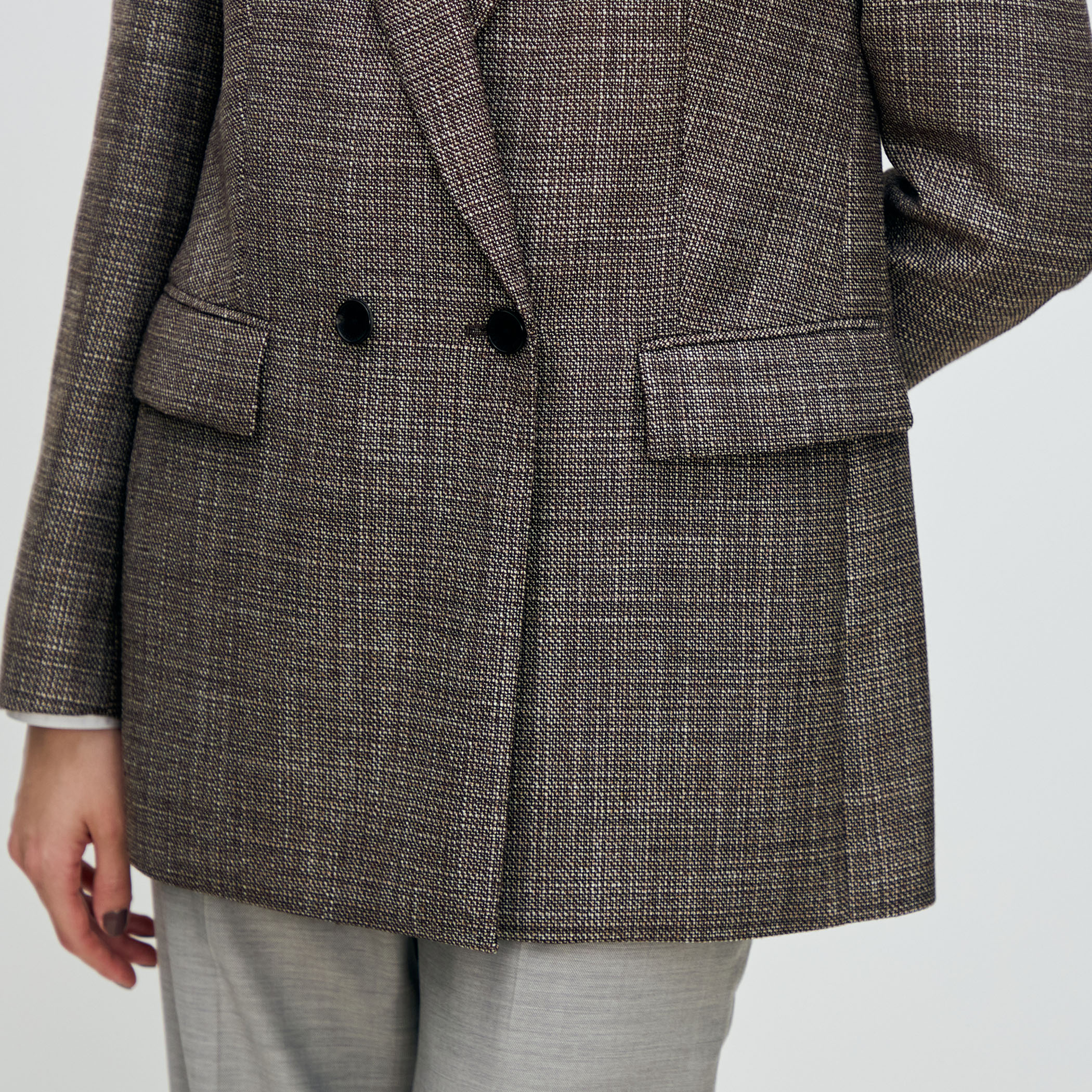 SILK AIR ERICA ダブルブレストジャケット｜トゥモローランド 公式通販