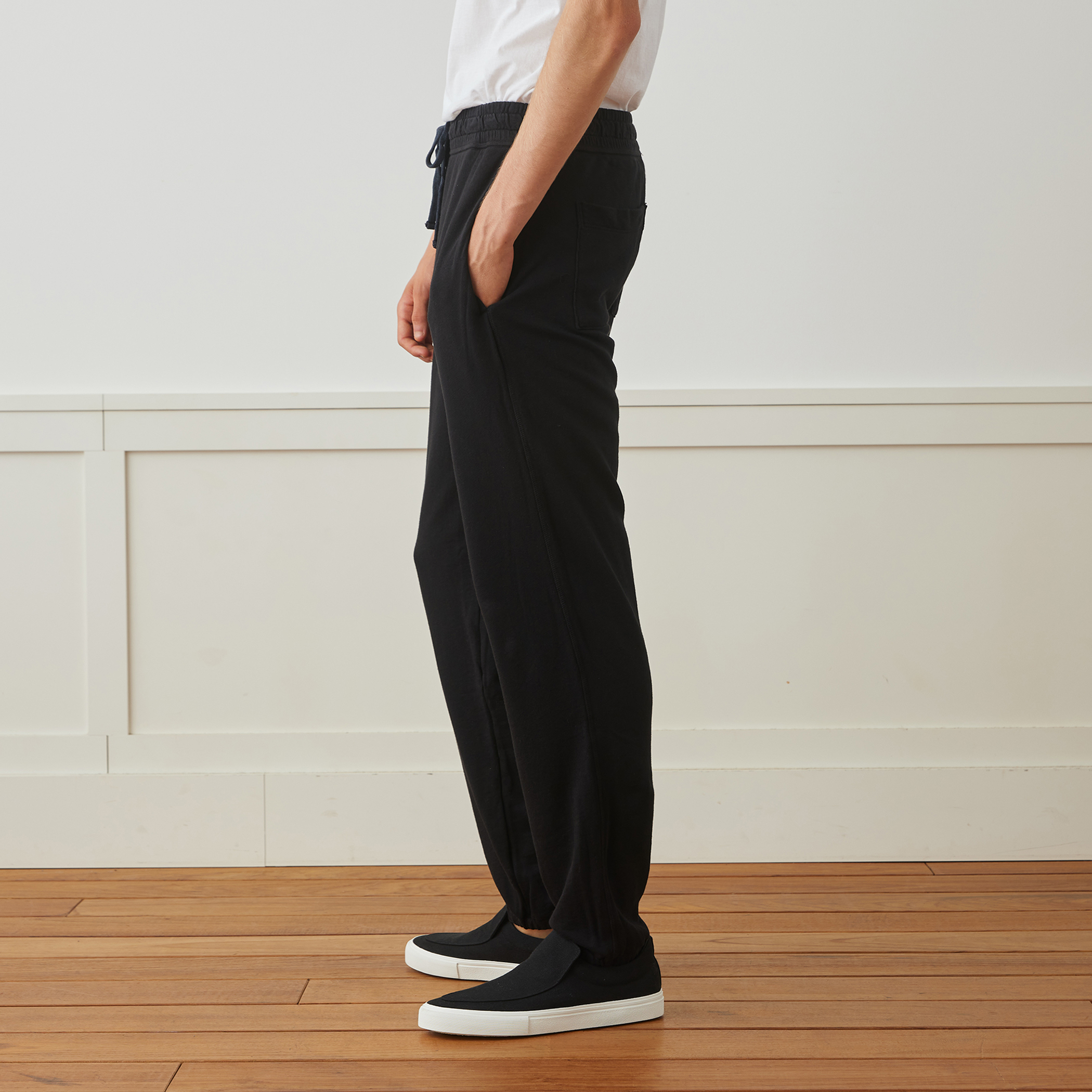 JAMES PERSE 米国製 コットンリネンパンツ 33 グレー JAMES PERSE 米国製 コットンリネンパンツ 33 グレー