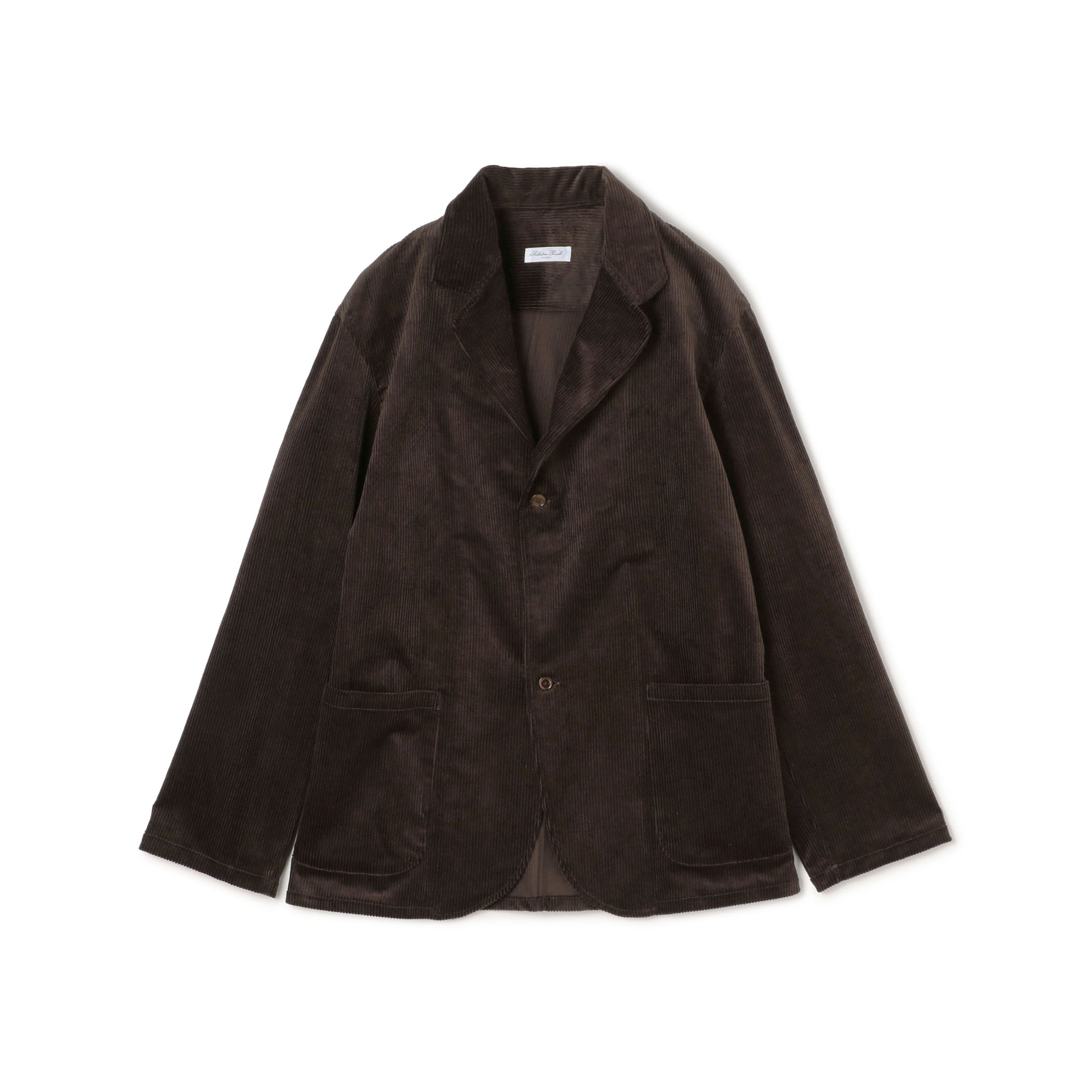 Salvatore Piccolo コットンコーデュロイ シングルブレステッド2Bジャケット