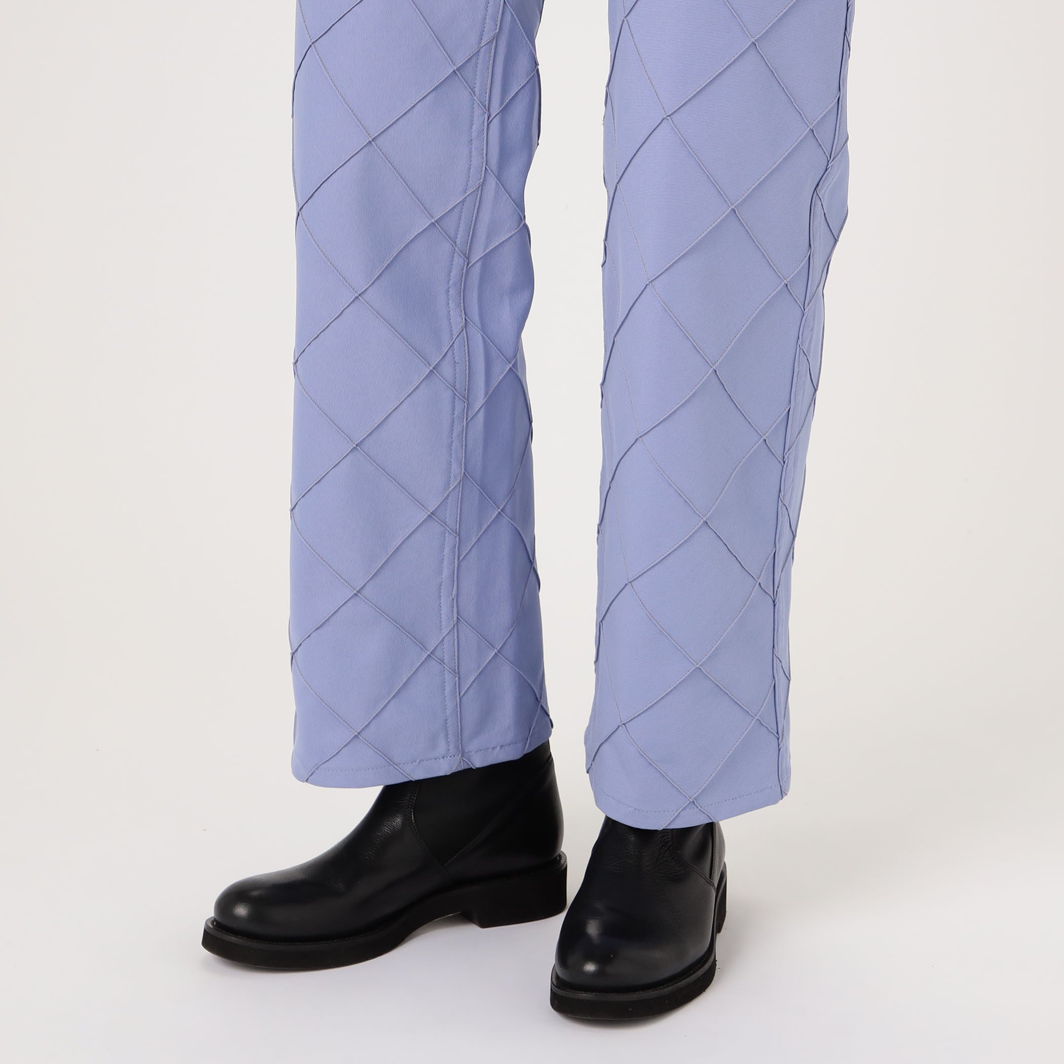 FUMIKA UCHIDA Plaid Pintuck Bias Wide Pants｜トゥモローランド 公式通販