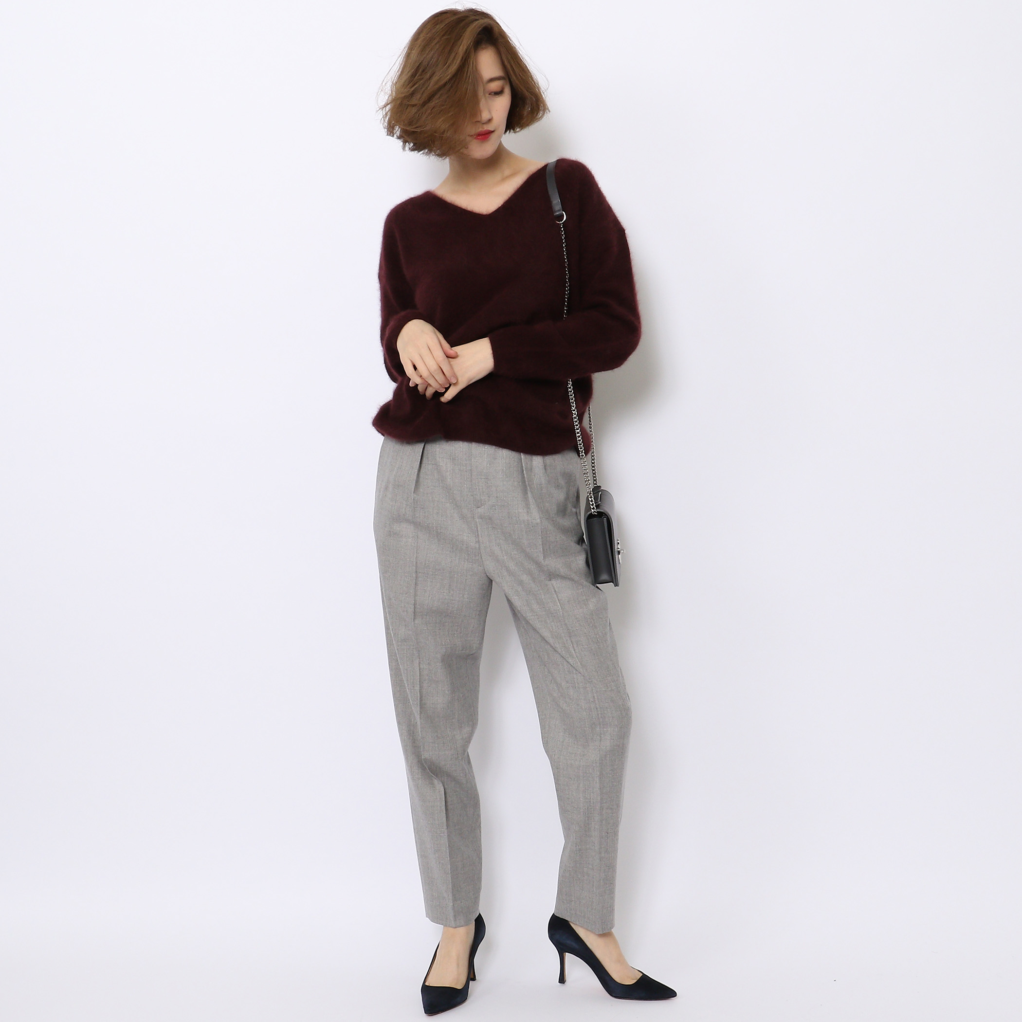 トゥモローランド【BALLSEY ボールジィ】カレッジフラノ テーパードパンツ カレッジフラノ テーパードパンツ｜トゥモローランド 公式通販