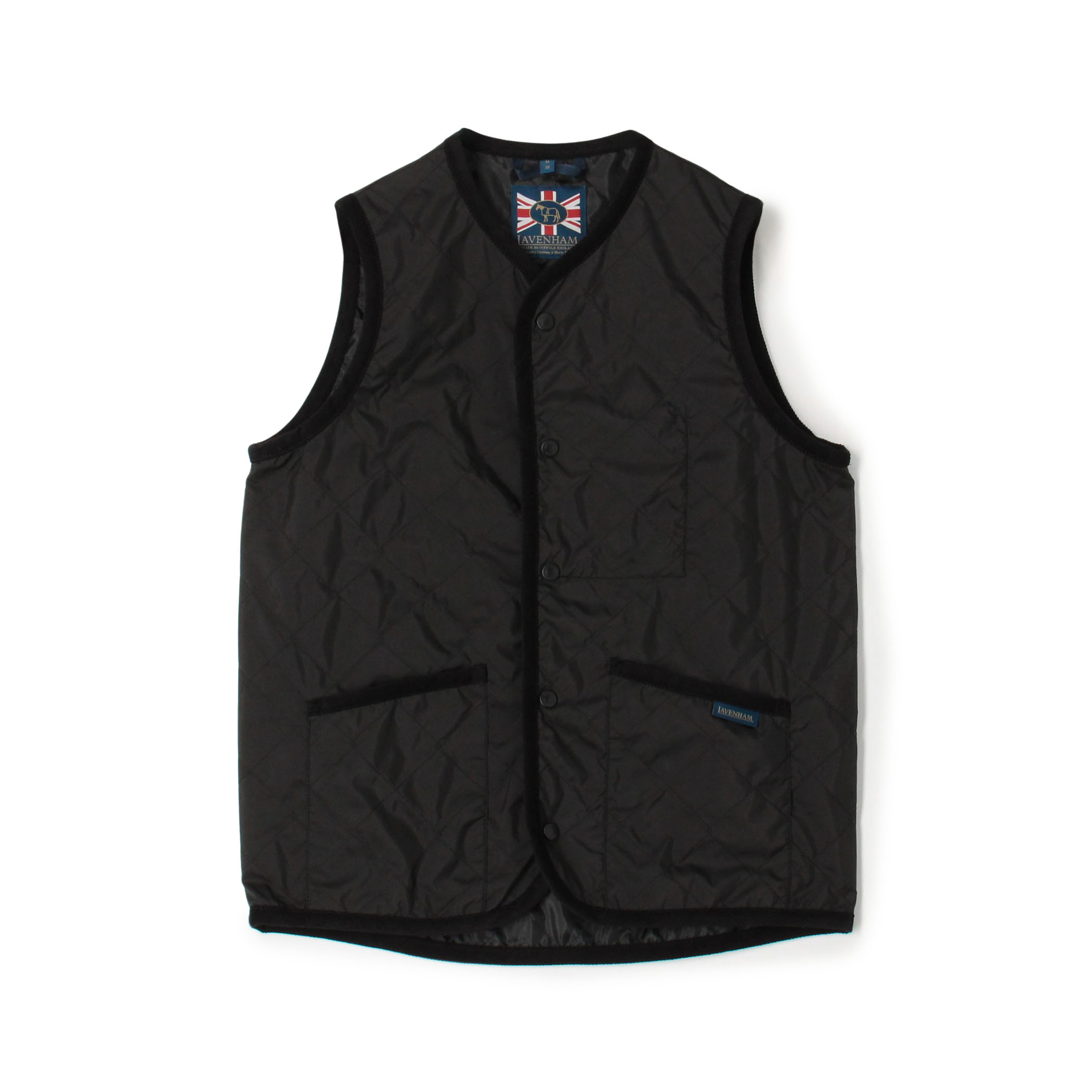 LAVENHAM UNWADDED THORNHAM ポリエステルベスト