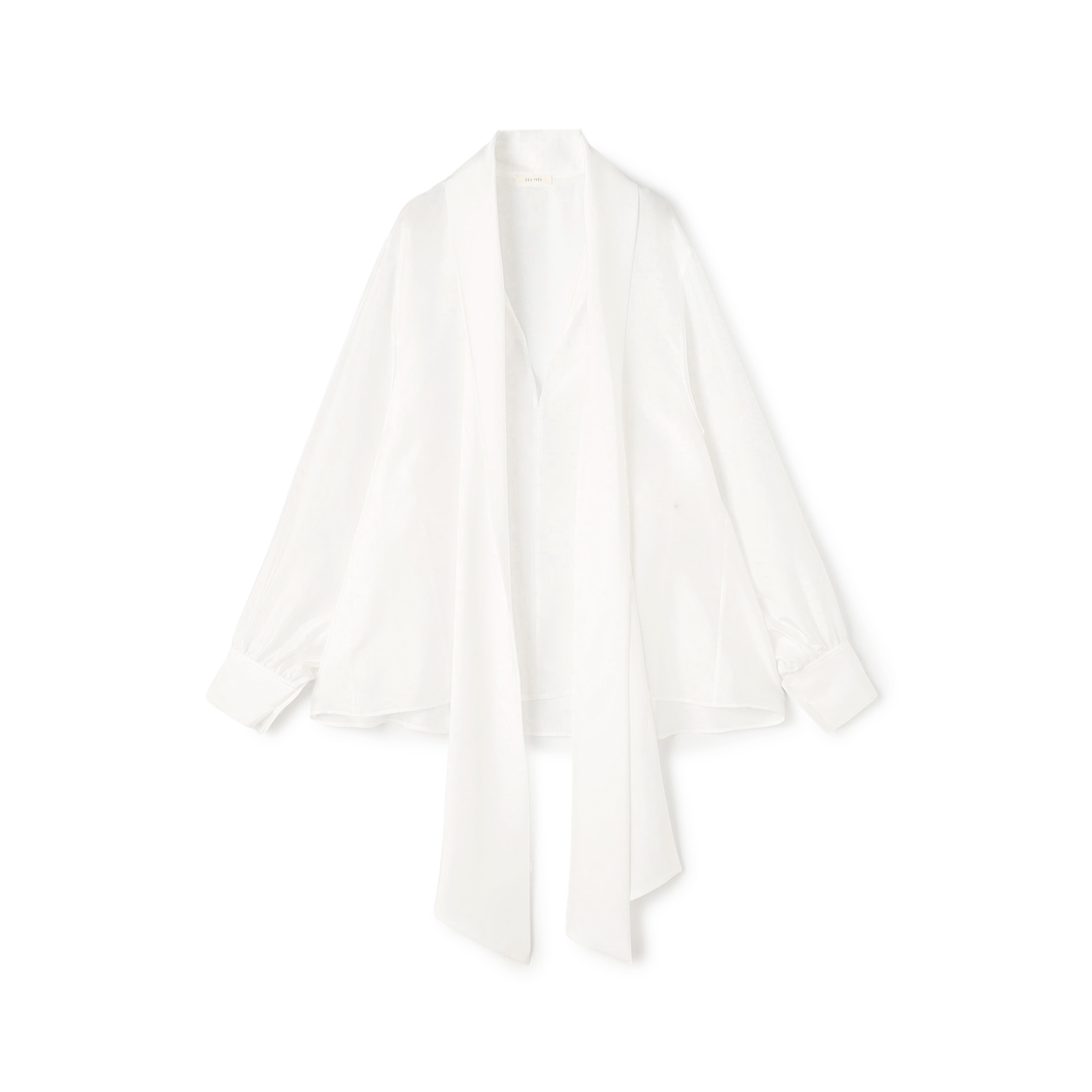 シルクハブタエ ボリュームタイブラウス