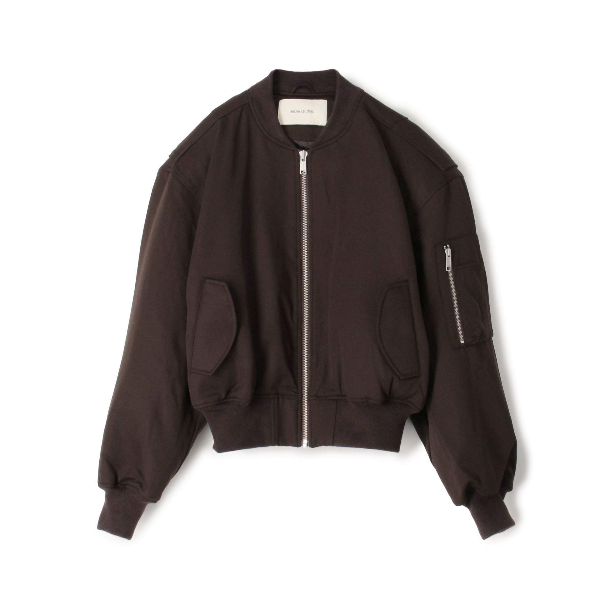 □entire studios CROPPED BROAD ボンバージャケット