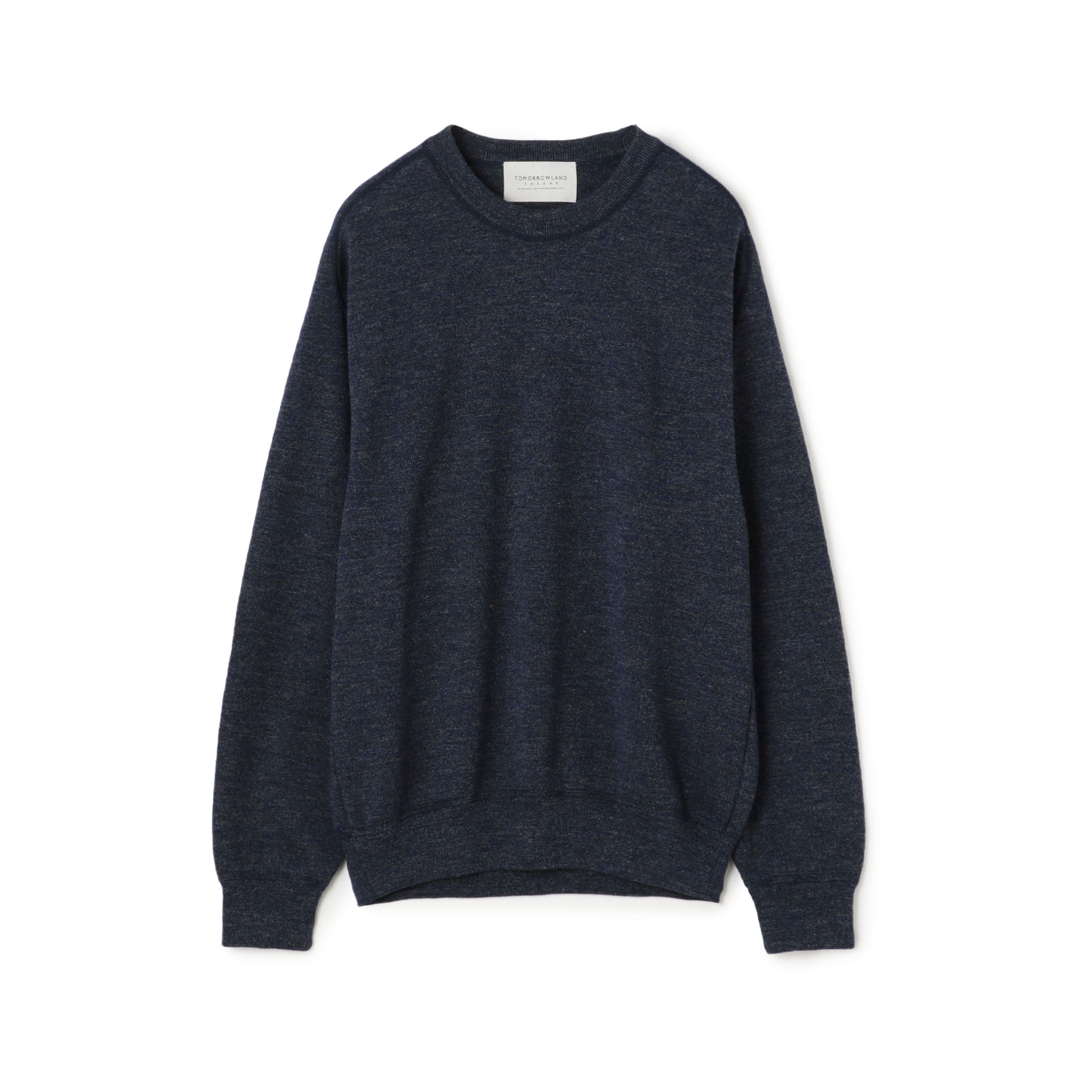 ■TOMORROWLAND Tricot ウールラミー クルーネックプルオーバー
