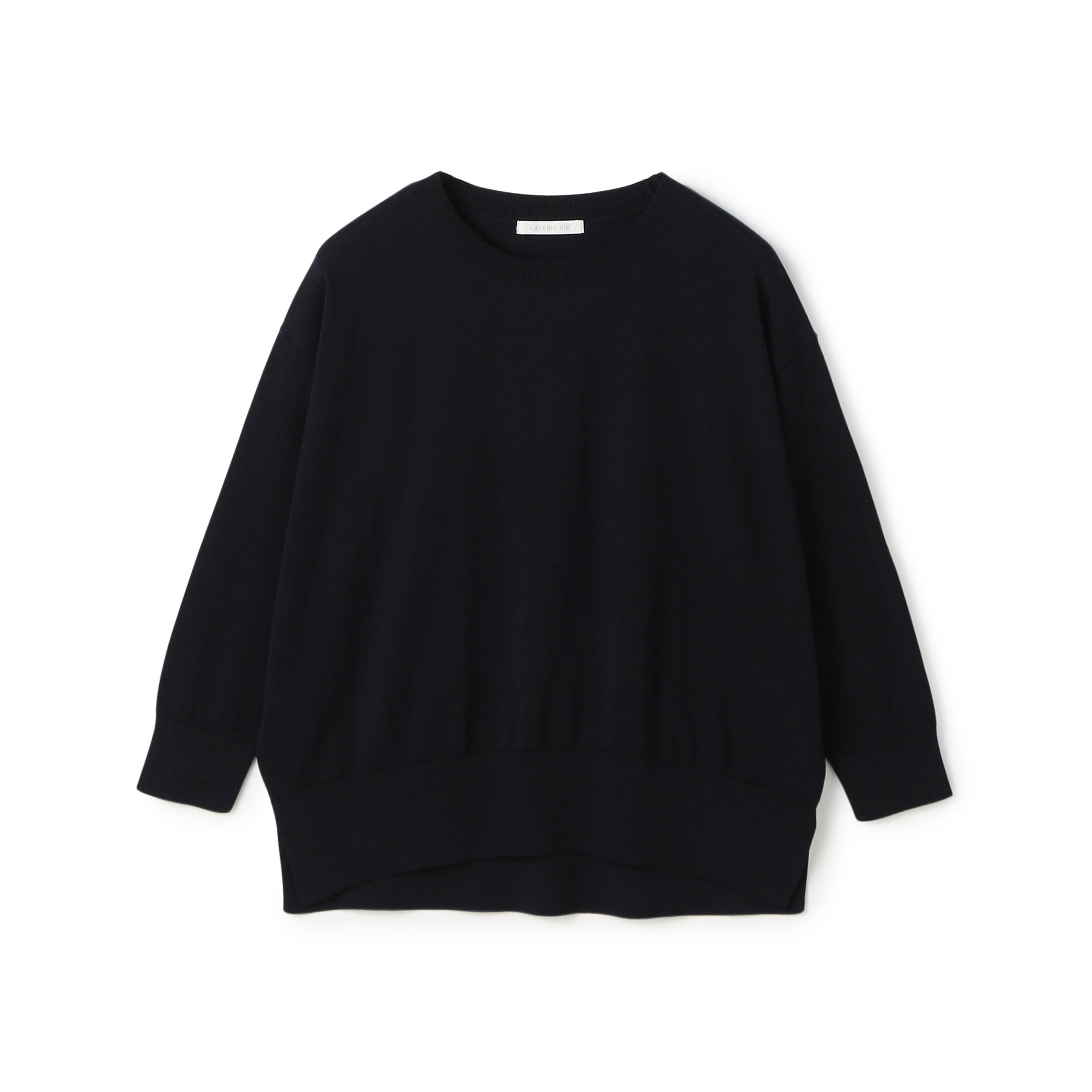 プレーンコットン クルーネックプルオーバー