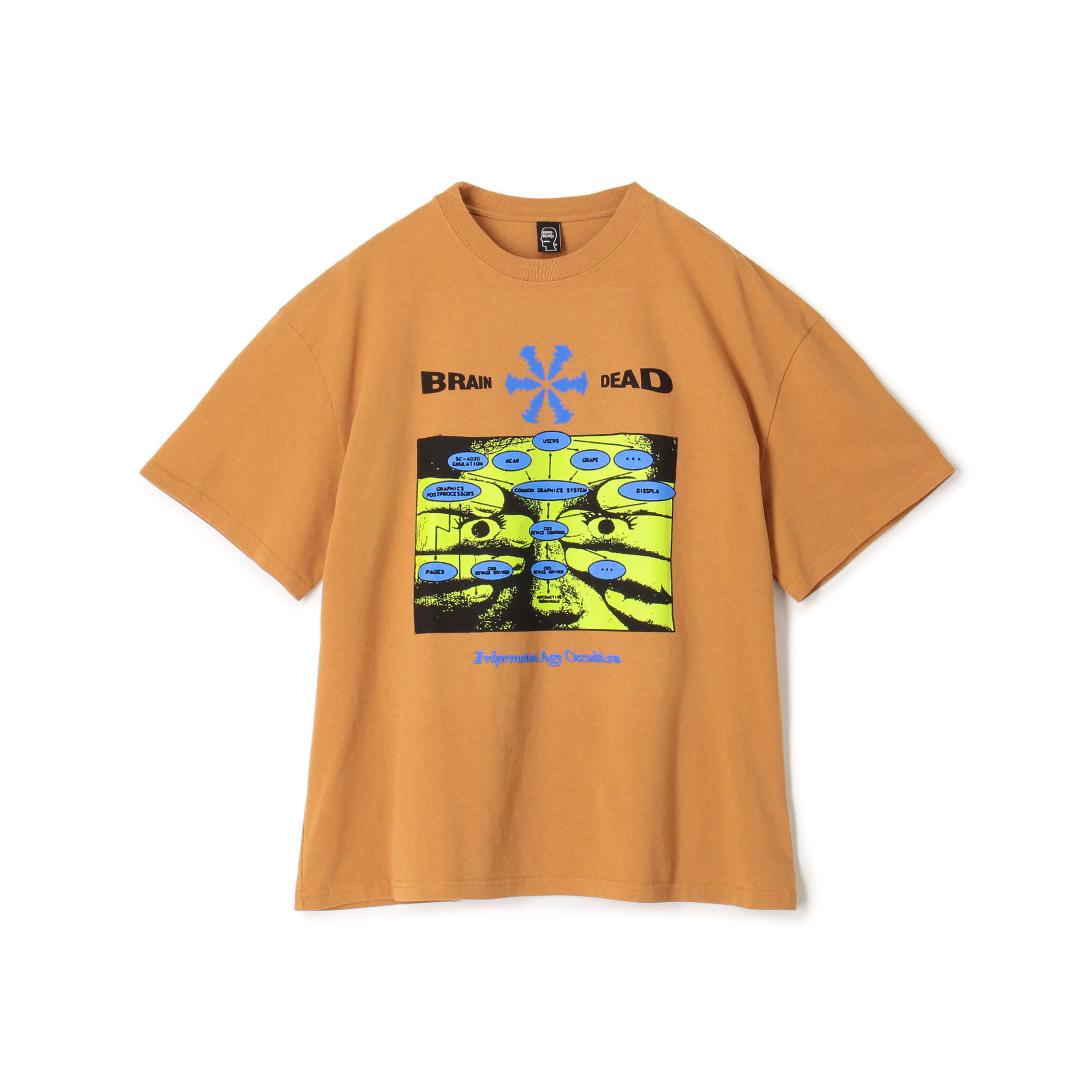 BRAIN DEAD INFORMATION AGE  T-SHIRT