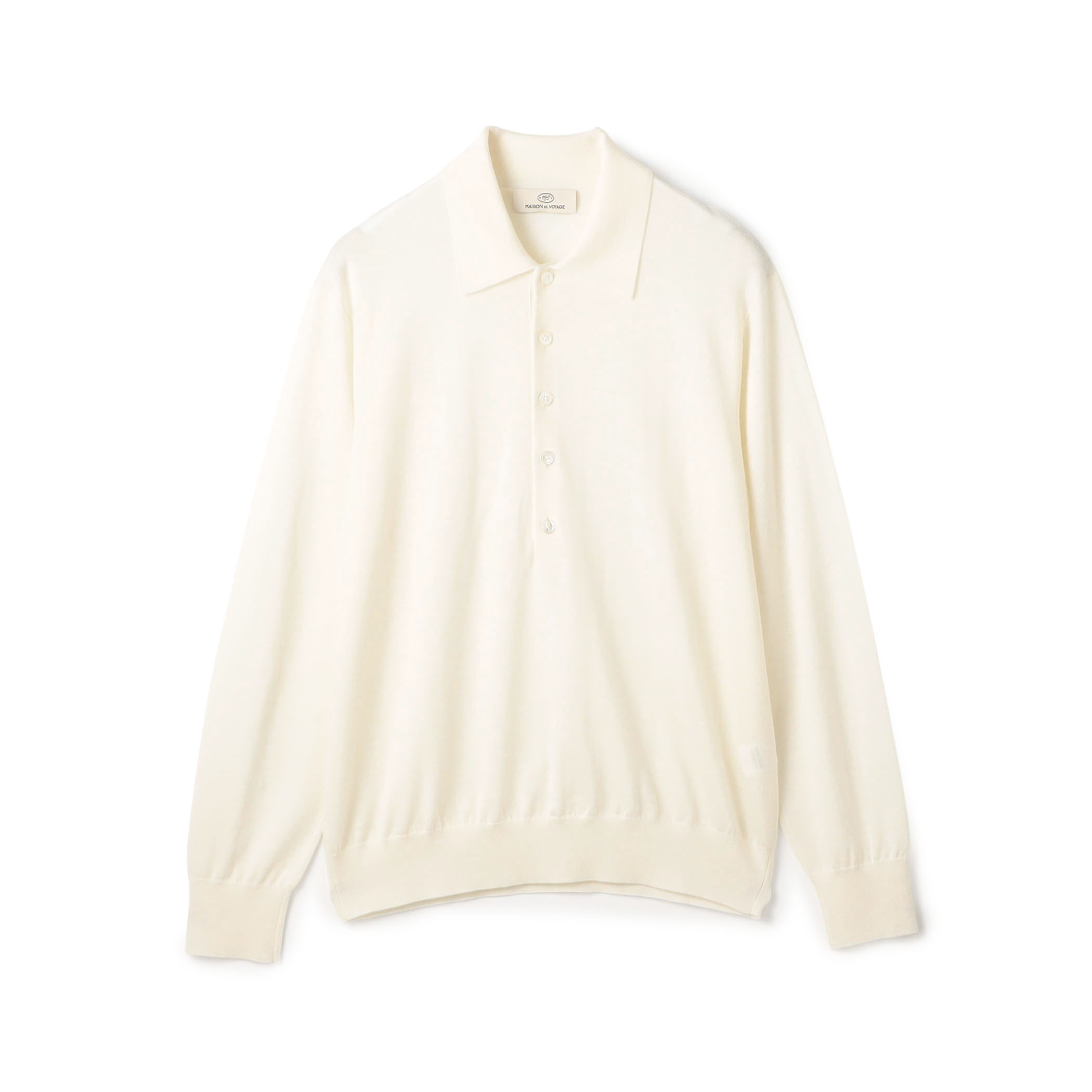 16Gキャッシュウール ニットポロシャツ