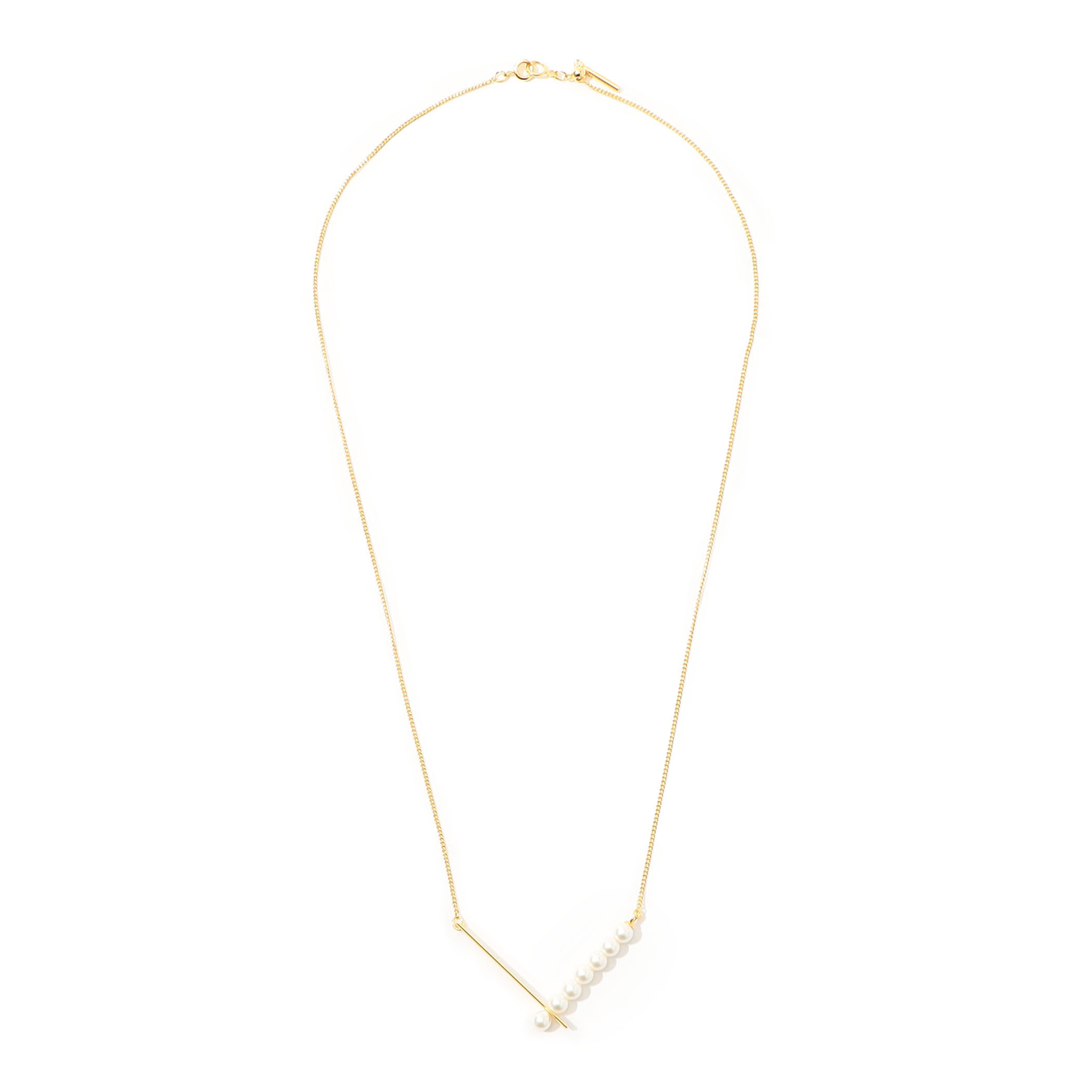 【別注】januka NEW V パールネックレス