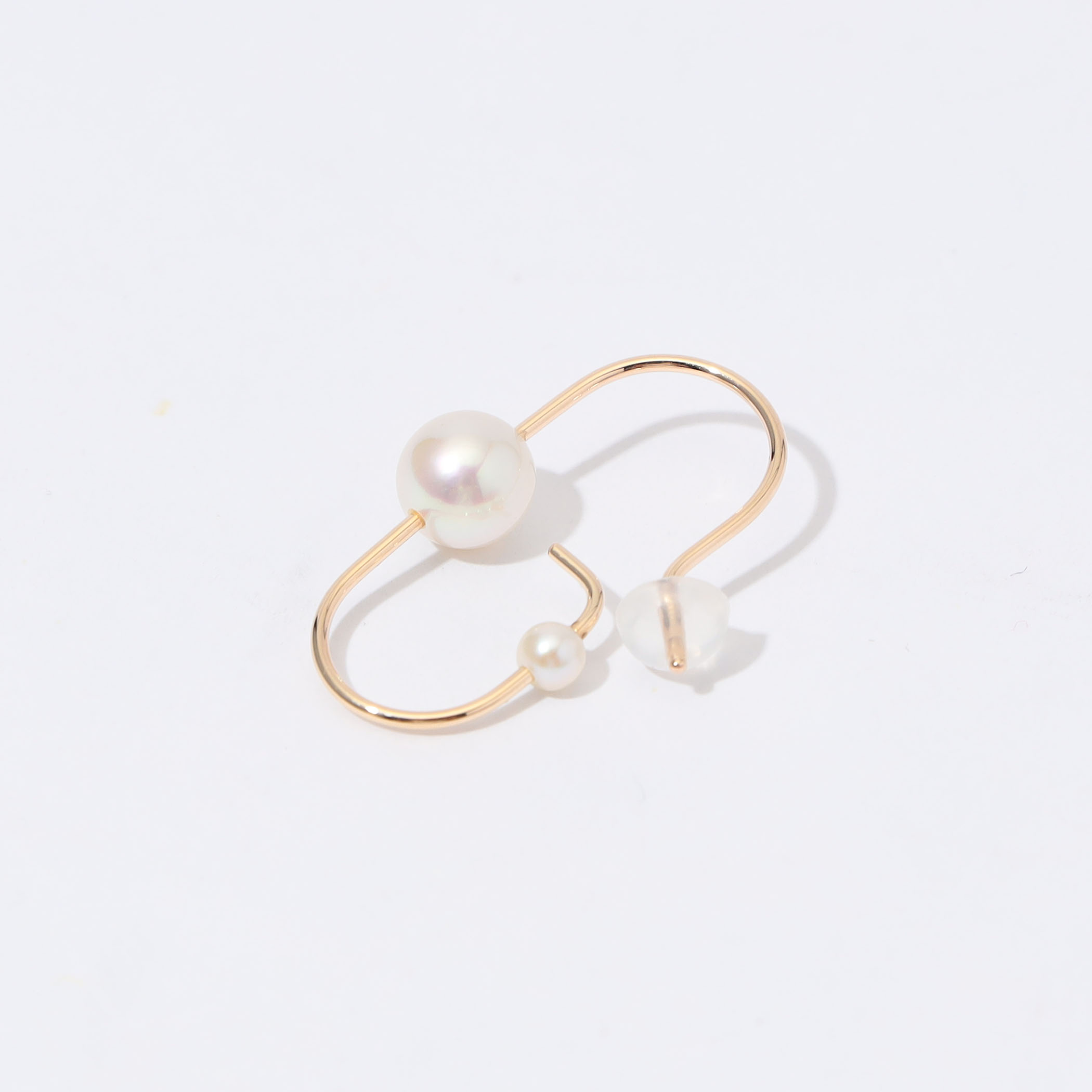 (新品未使用)Hirotaka Miro アコヤパールピアス item9847f3f4f47611edaa370242ac