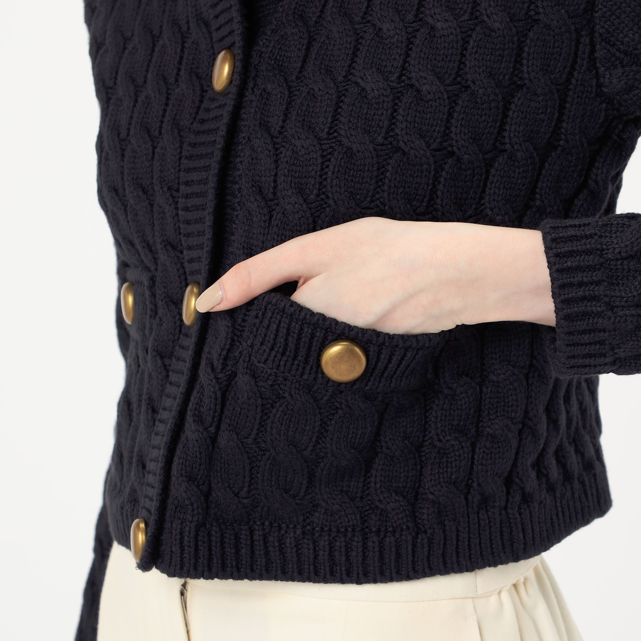 MONCLER グレー ケーブルニットカーディガン MONCLER グレー ケーブルニットカーディガン 楽天市場