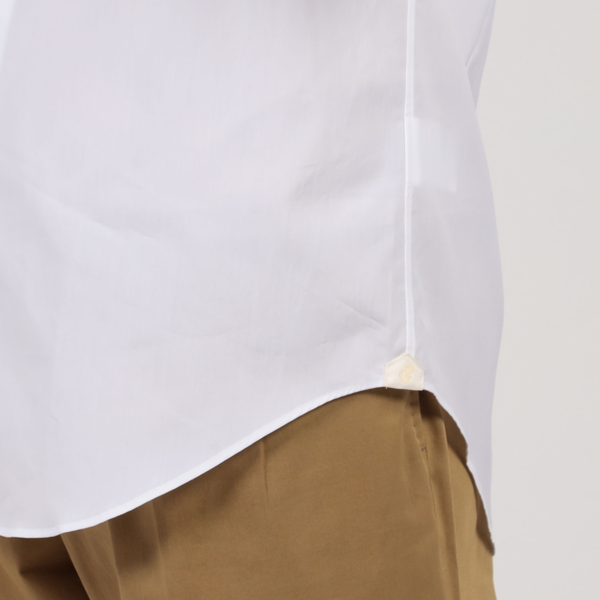 140/2コットンブロード ワイドスプレッドカラー ドレスシャツ