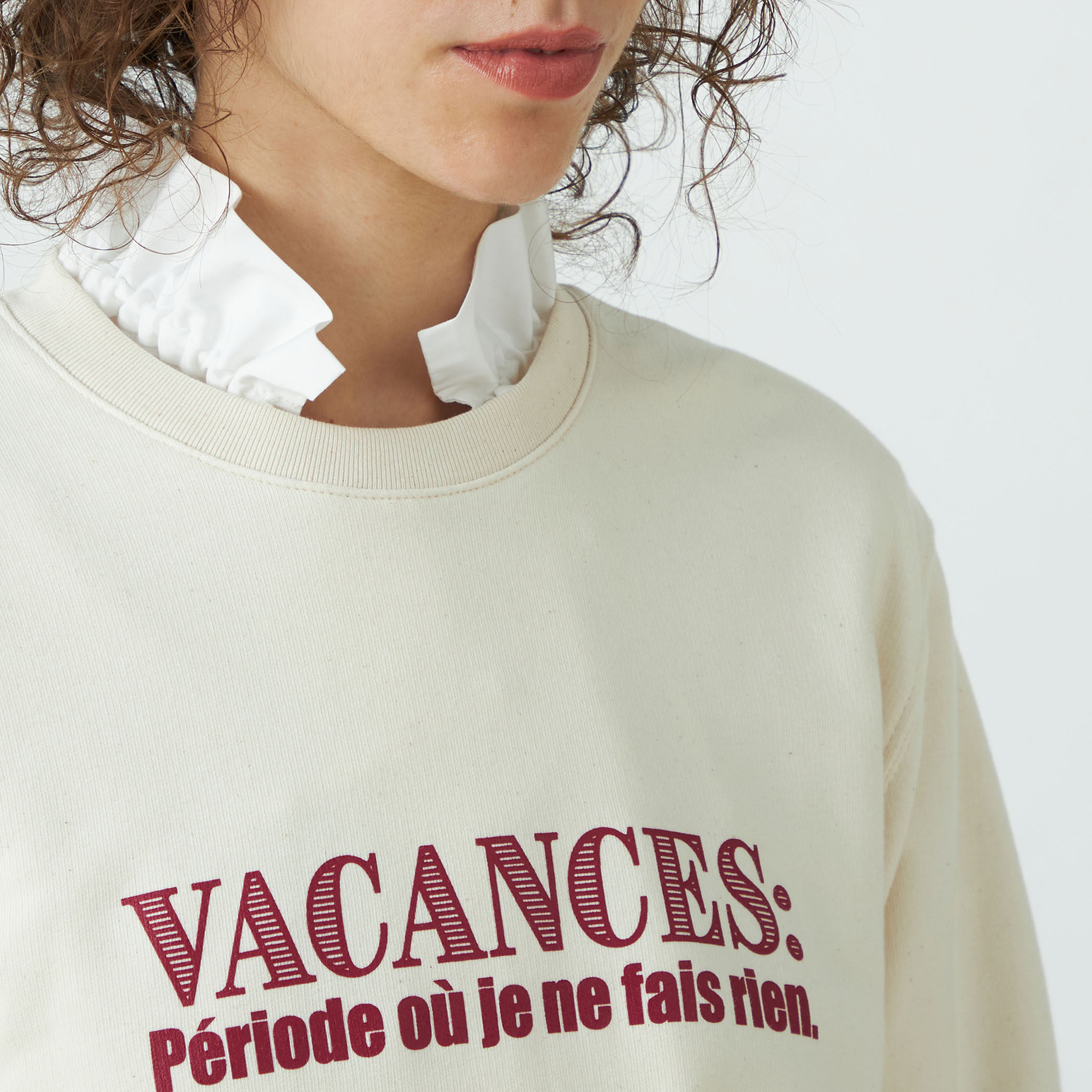 TOMORROWLAND / トゥモローランド 【別注】Les Petits Basics コットン クルーネックプルオーバー 別注】Les Petits Basics コットン クルーネックプルオーバー