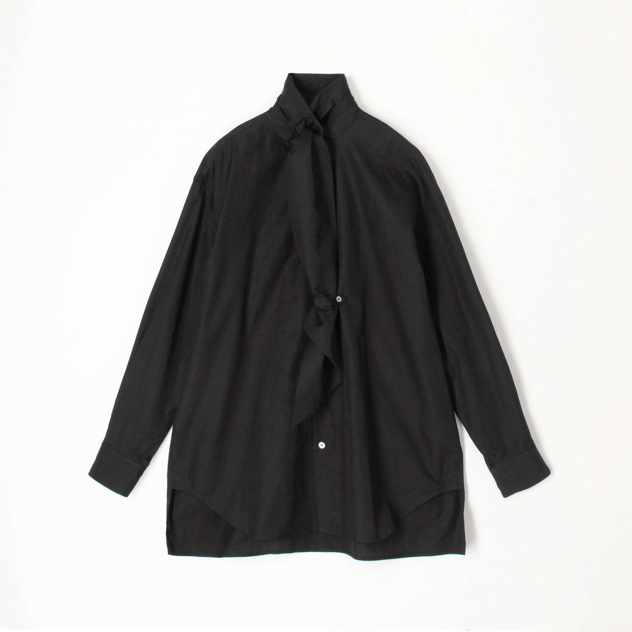 別注】The CLASIK TIE NECK BOSOM SHIRT ボウタイシャツ