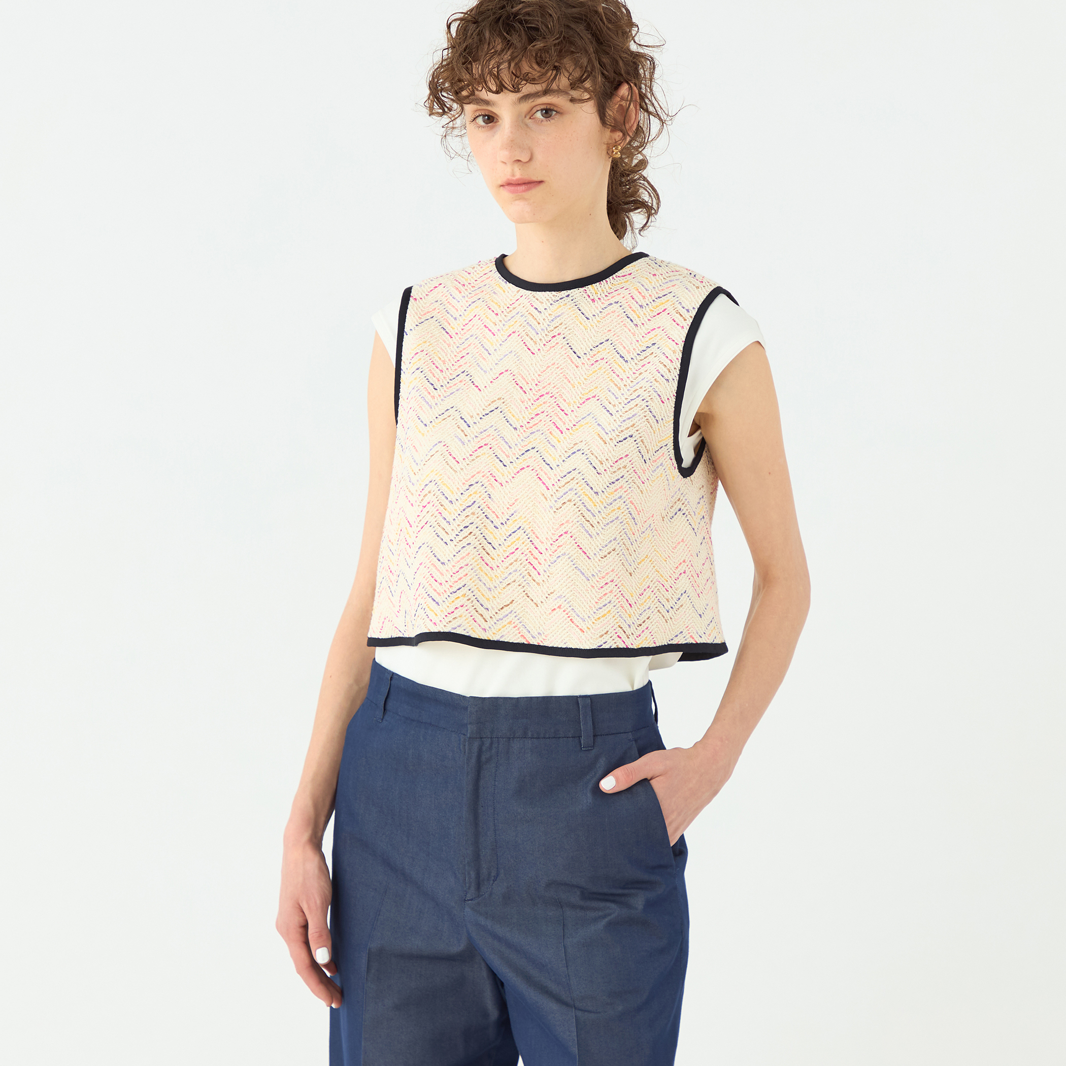 【25ss 未使用】トゥモローランド　コロレラッセル フロンタブルトップス item0c727f8a0a1711f0b0d90242ac