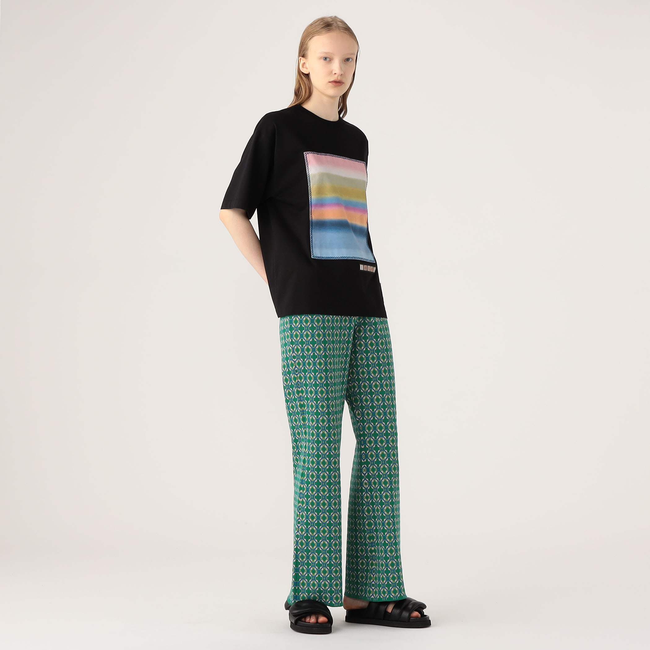 CAbAN マルチカラーニットジャケット CAbAN マルチカラーニットジャケット